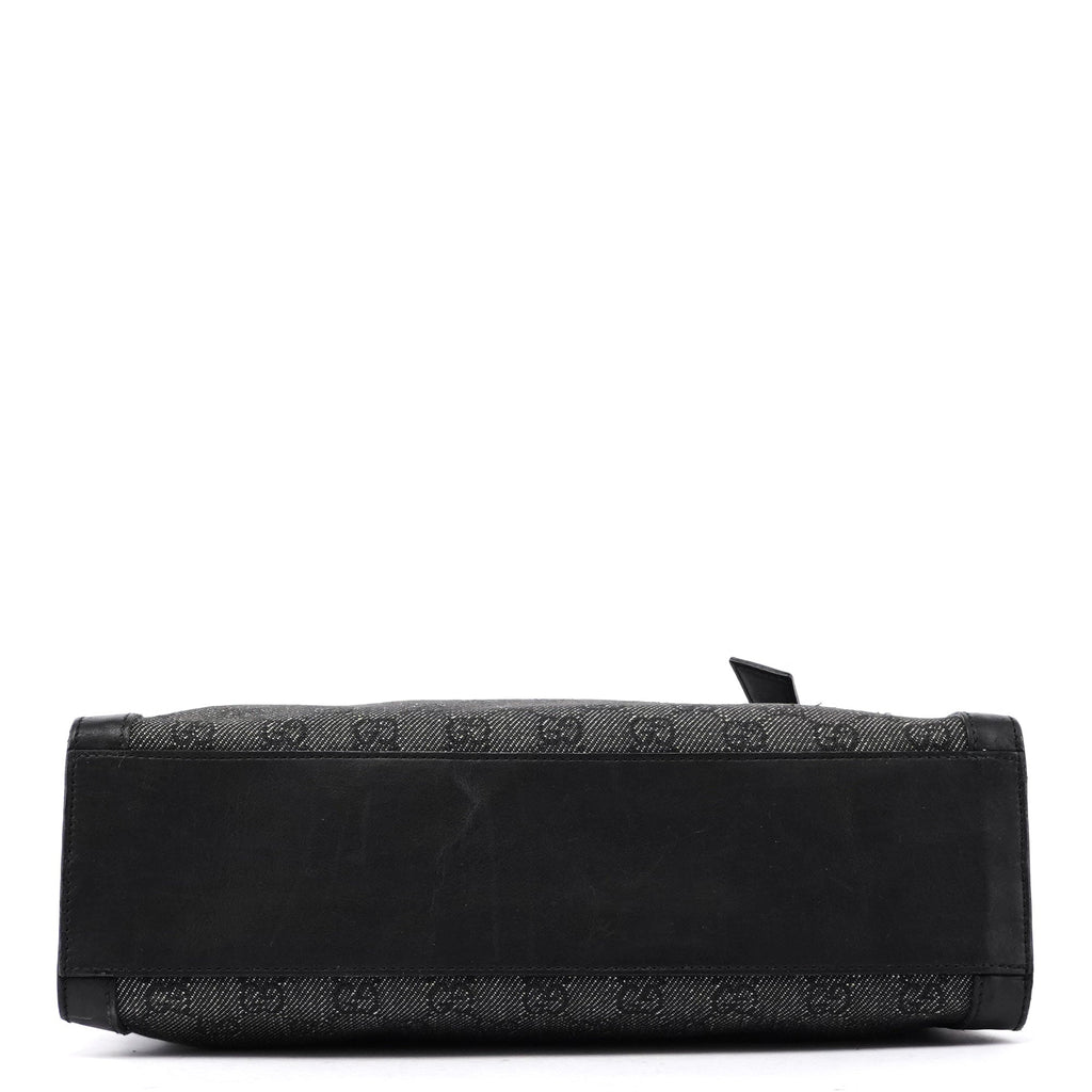 Grey Denim GG Bag