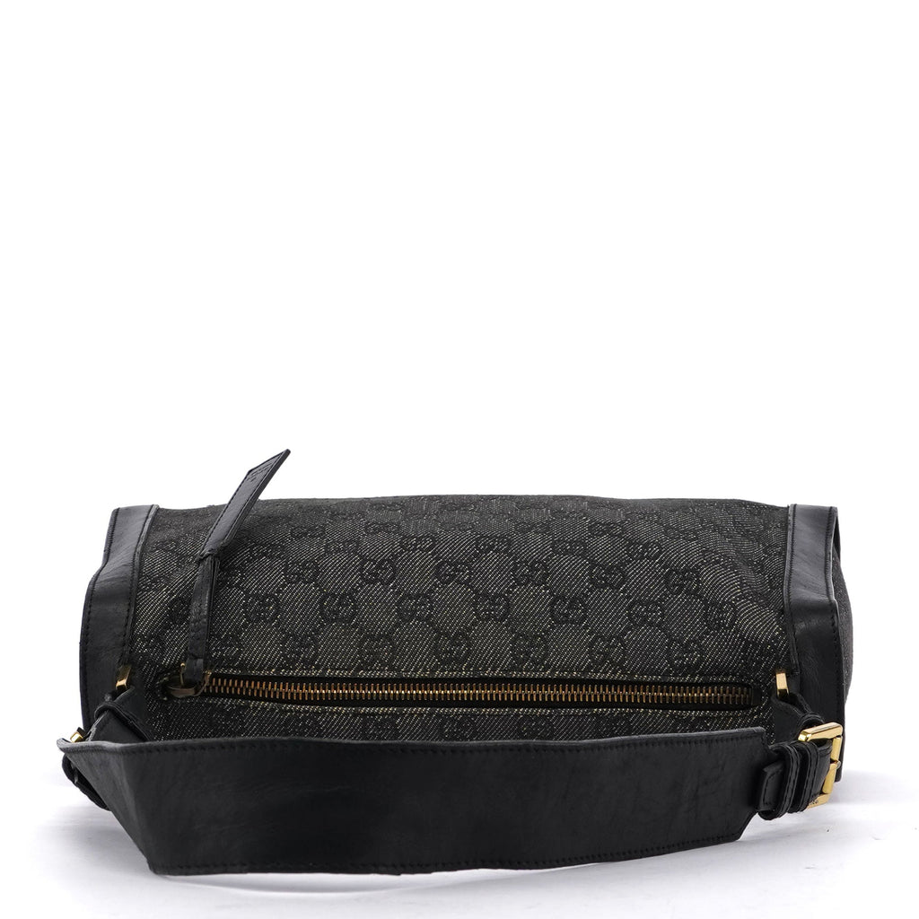 Grey Denim GG Bag
