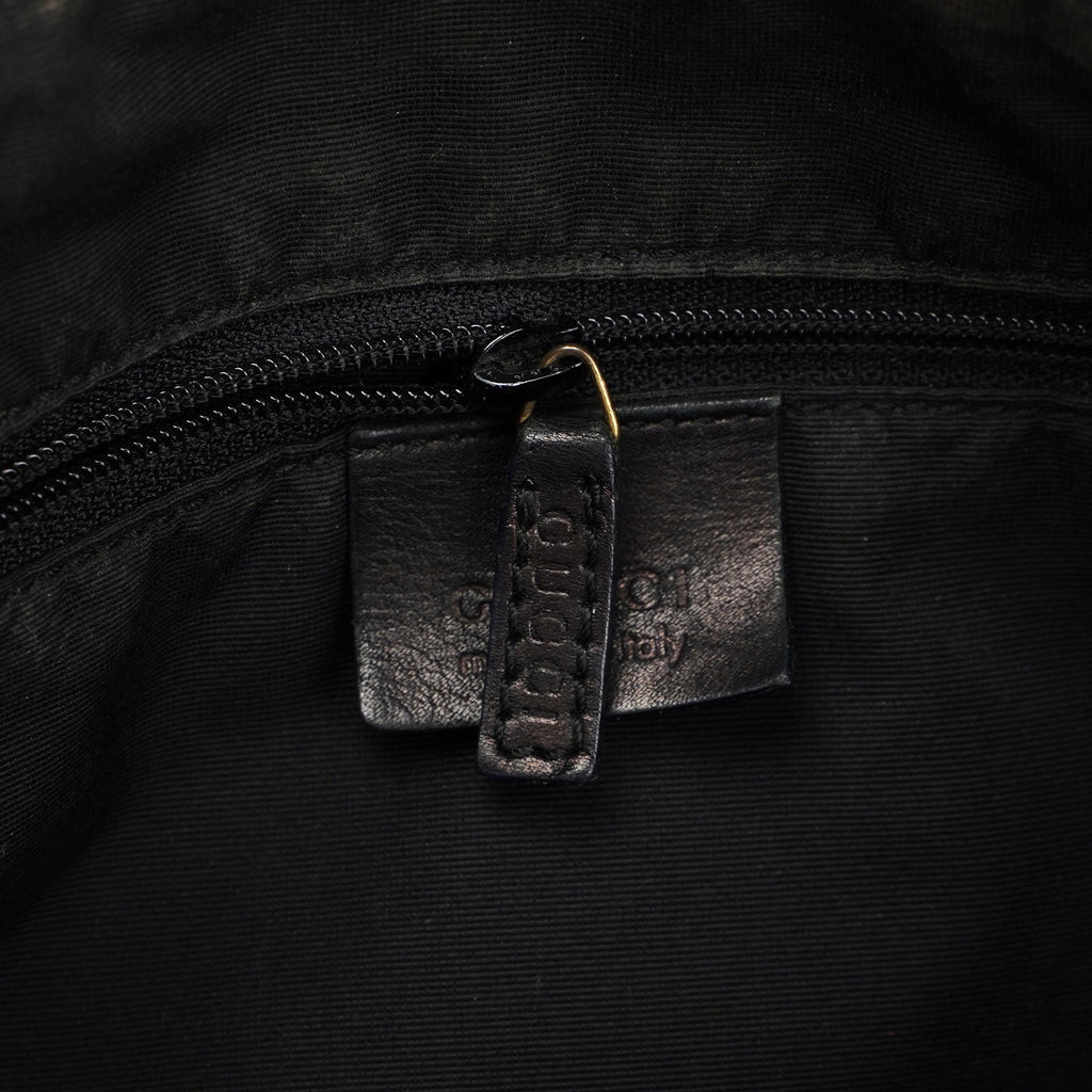 Grey Denim GG Bag