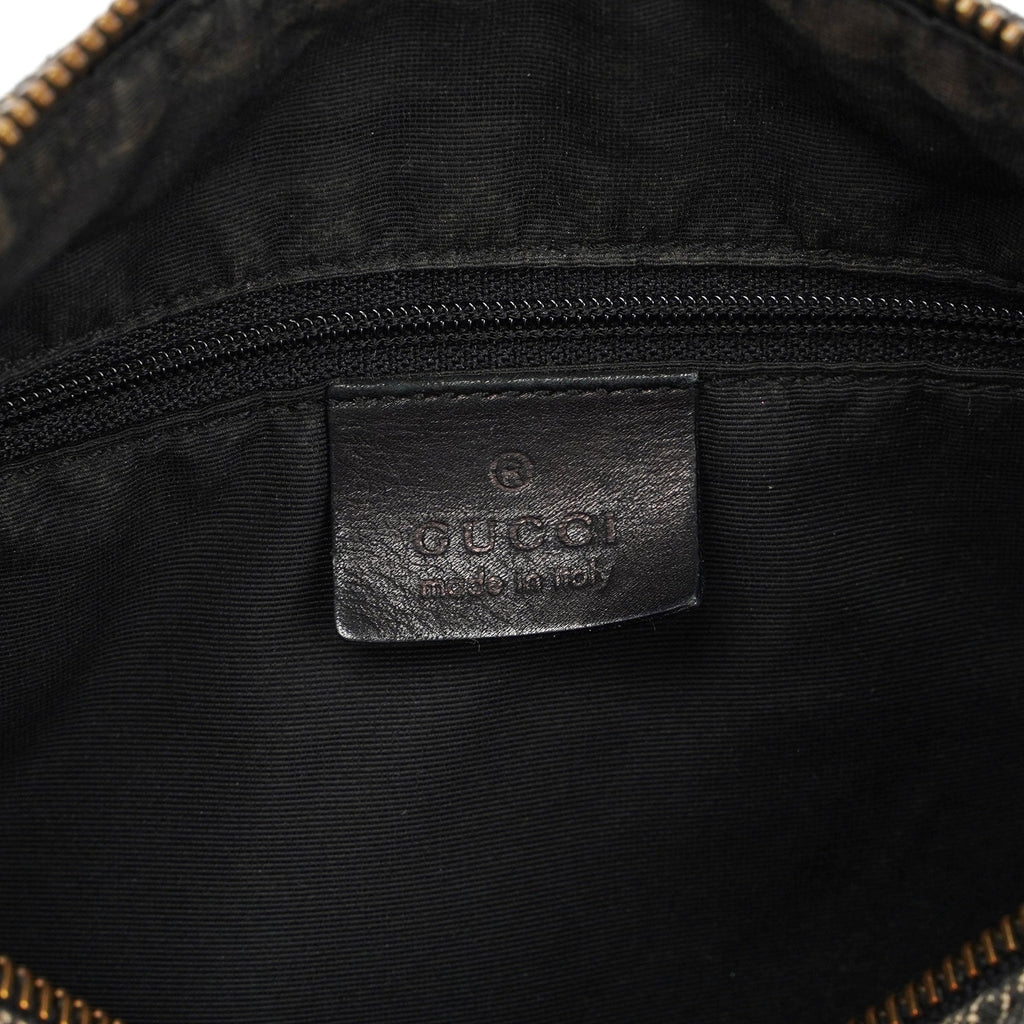 Grey Denim GG Bag