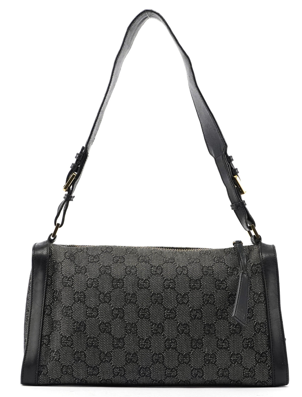 Grey Denim GG Bag