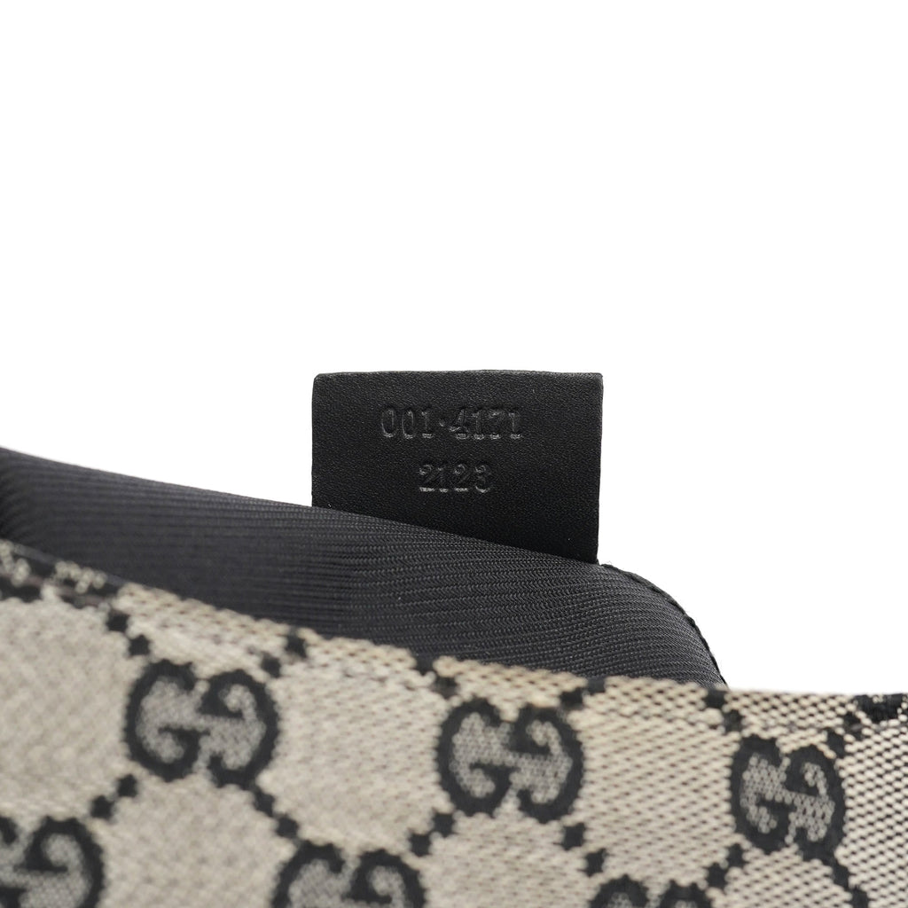 Grey GG Black Plastic Chain Shoulder Bag