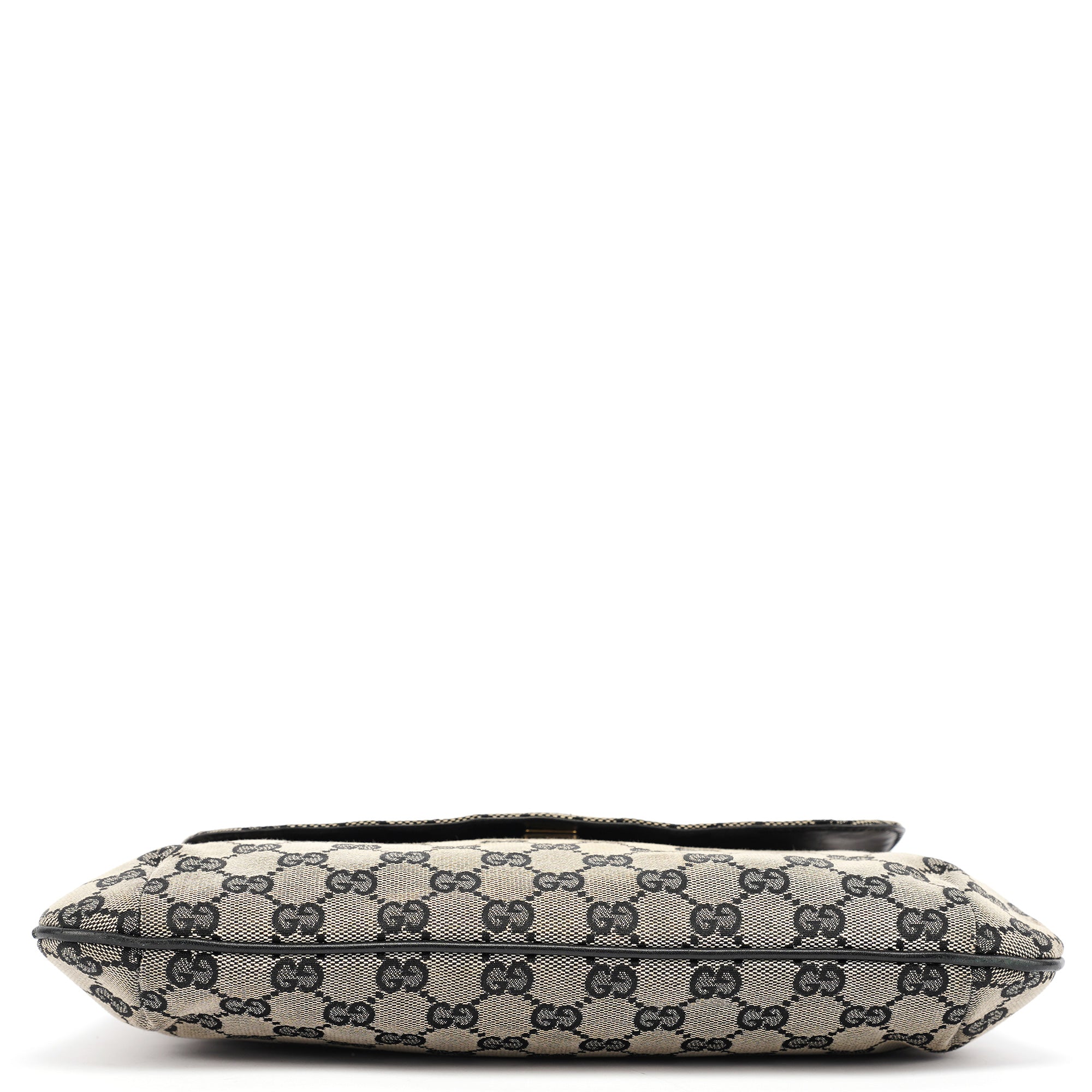 Grey GG Black Plastic Chain Shoulder Bag