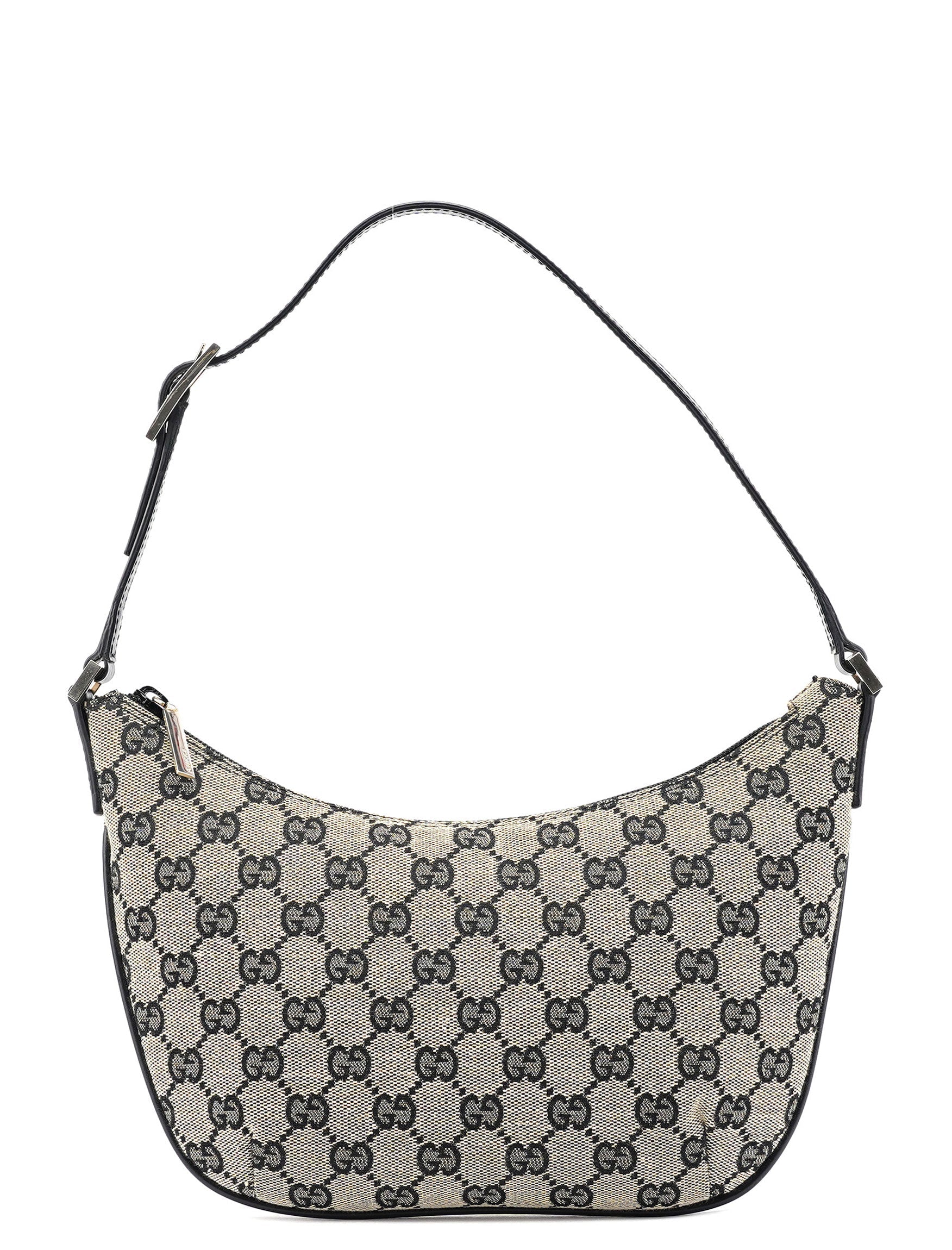 Grey GG Shoulder Bag
