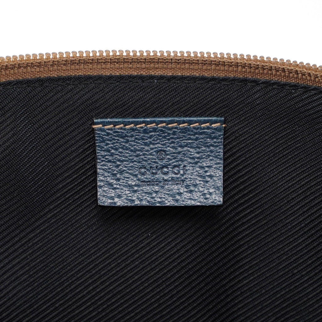 Gucci 07198 Beige Navy GG Boat