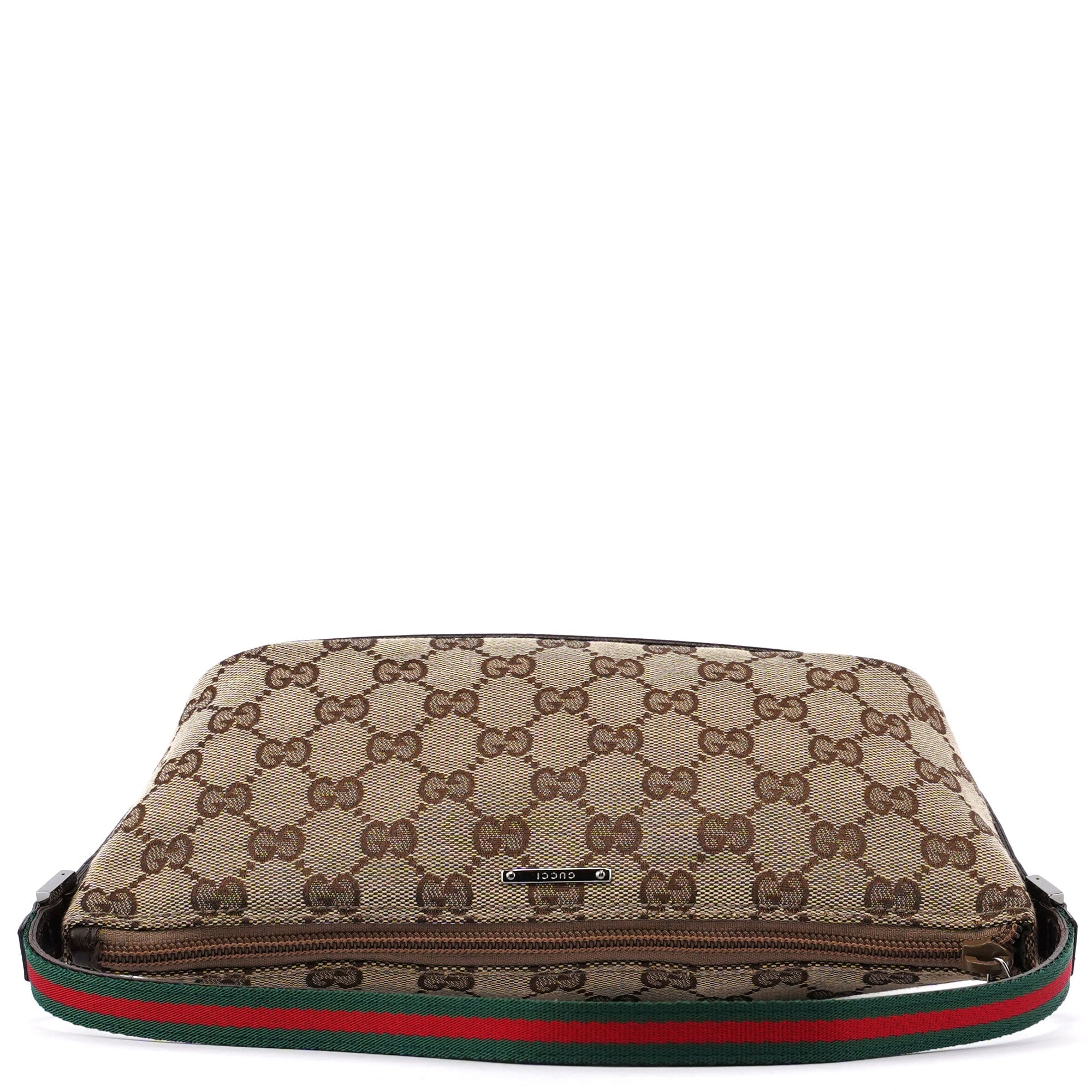 Gucci Beige Brown Boat Pochette