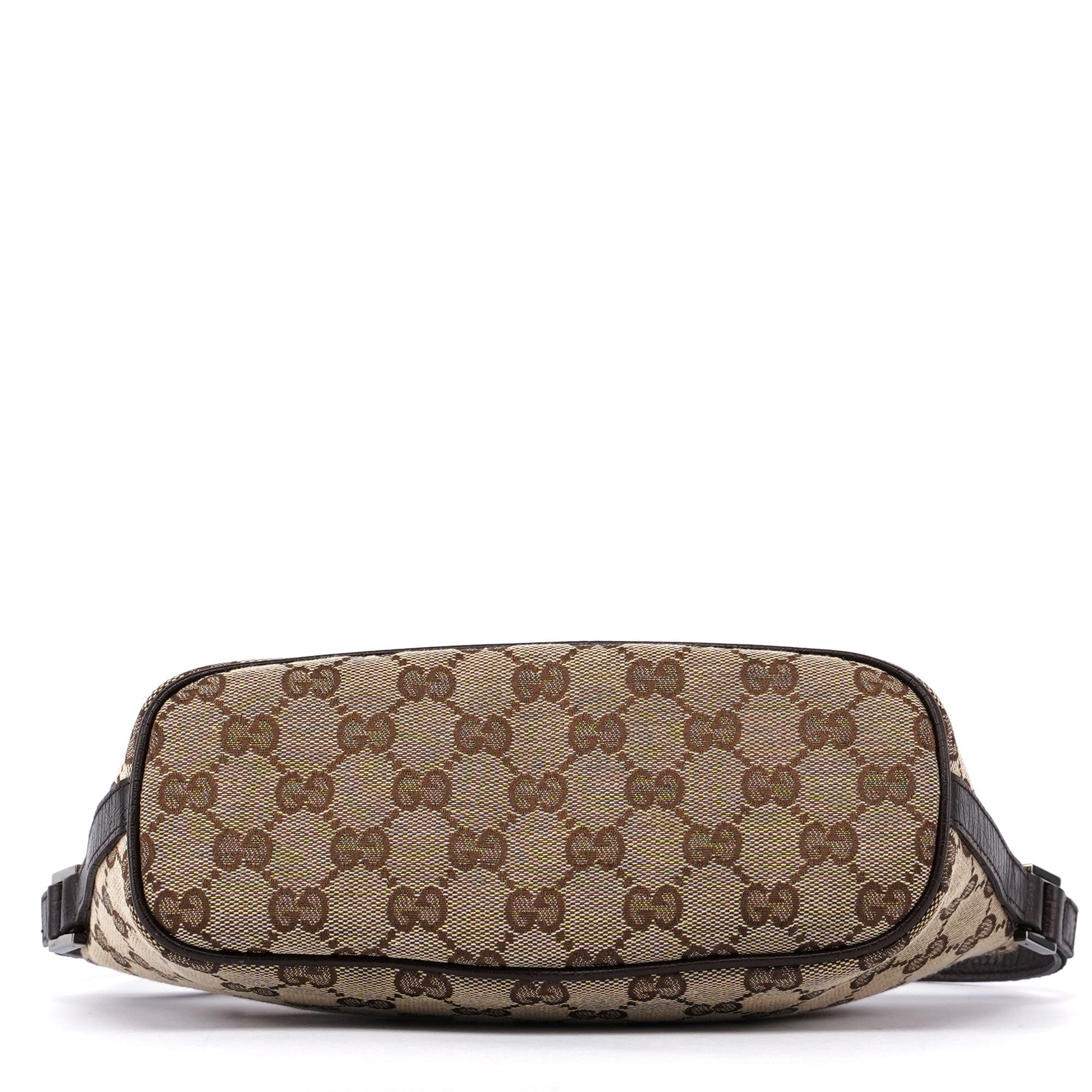 Gucci Beige Brown Boat Pochette