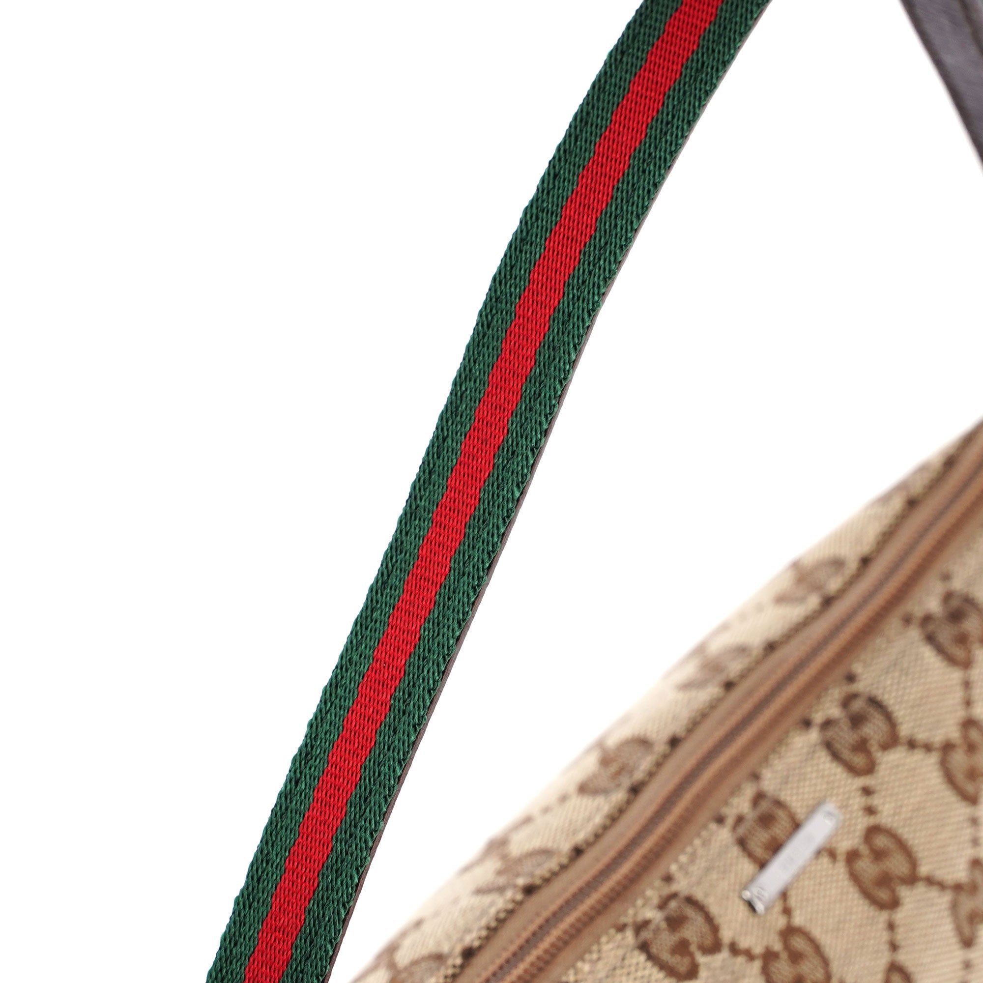 Gucci Beige Brown Boat Pochette