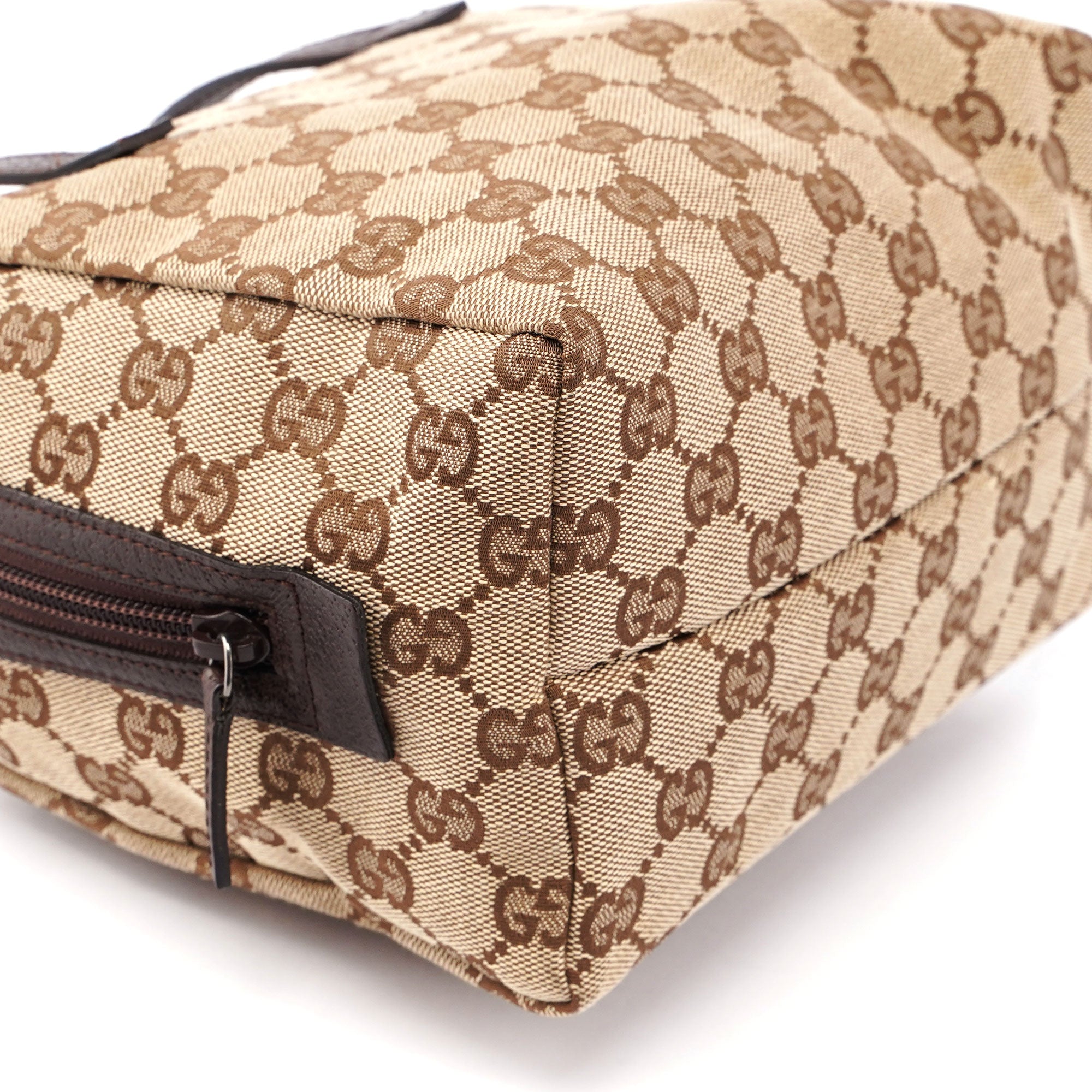 Gucci Beige GG Mini Bowling Bag