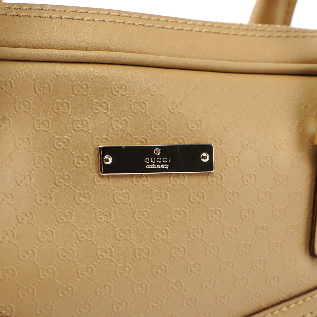 Gucci Beige Leather Bag