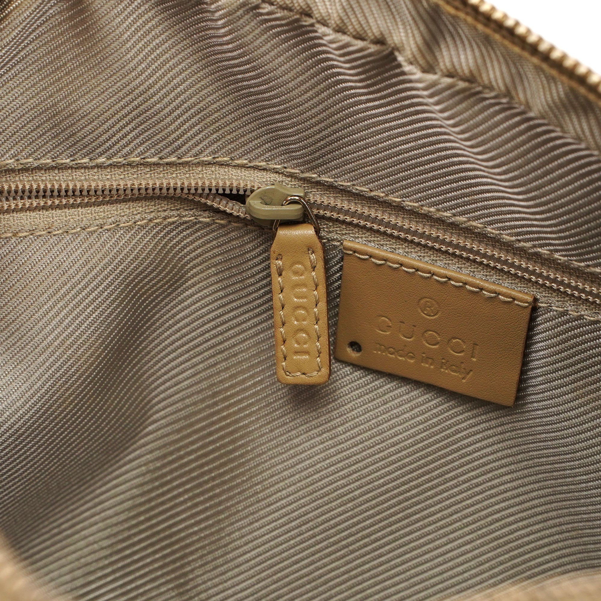 Gucci Beige Leather Bag