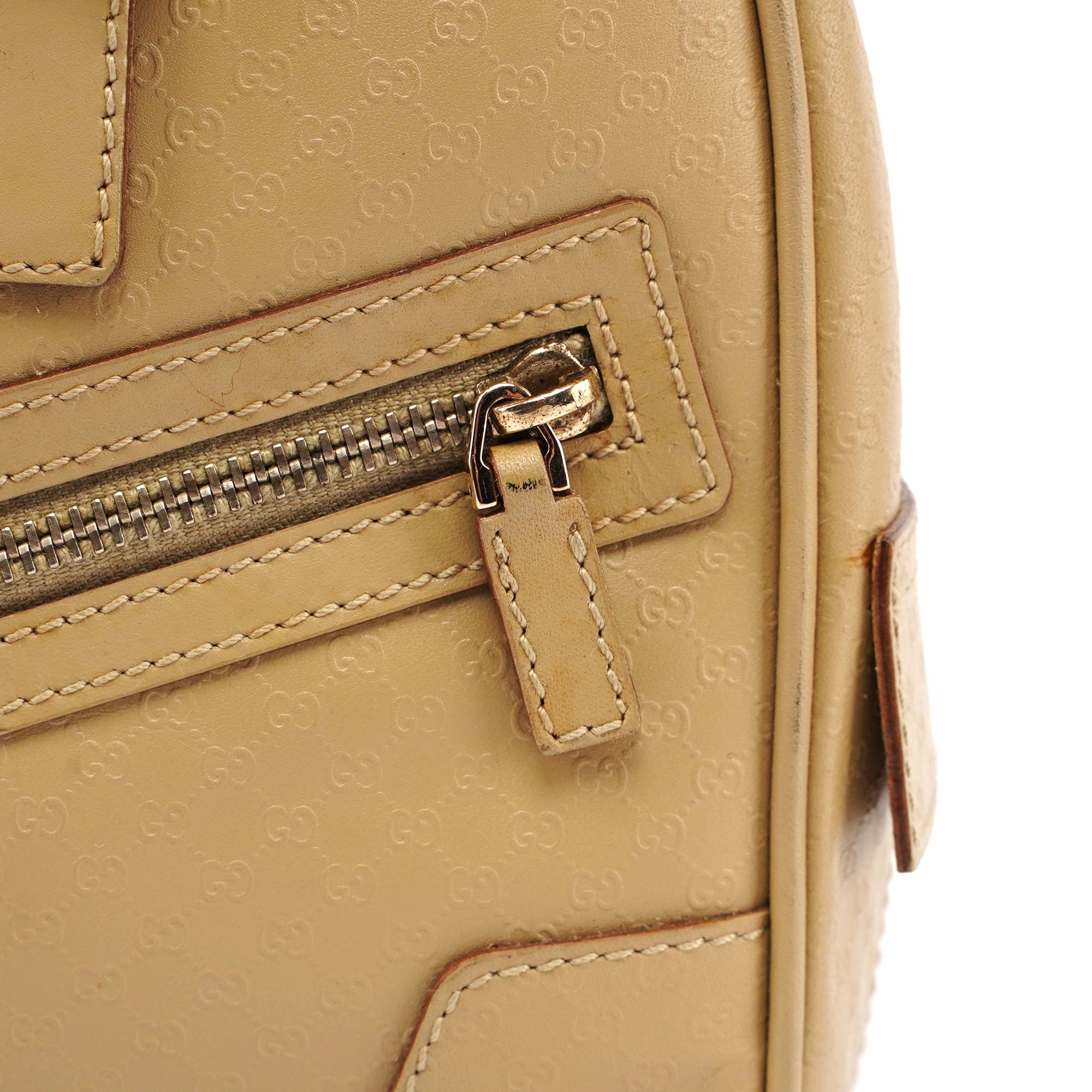 Gucci Beige Leather Bag