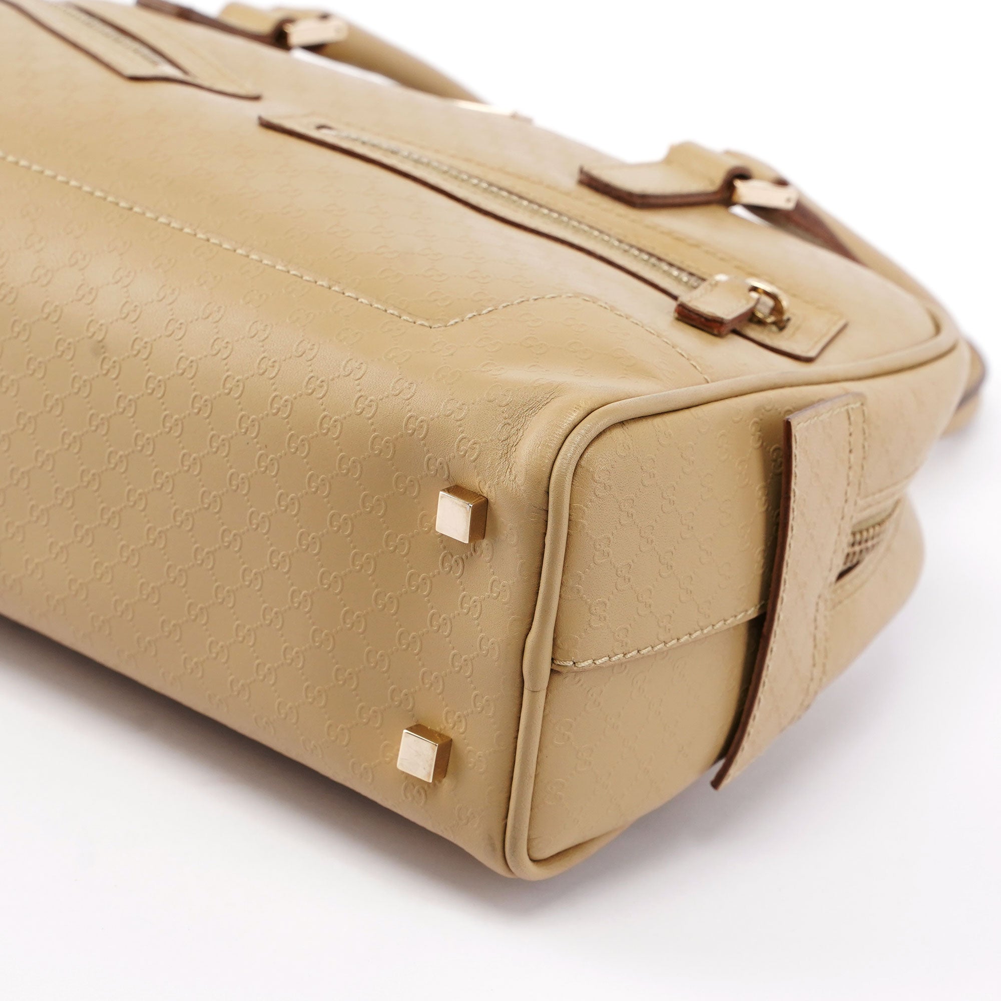 Gucci Beige Leather Bag