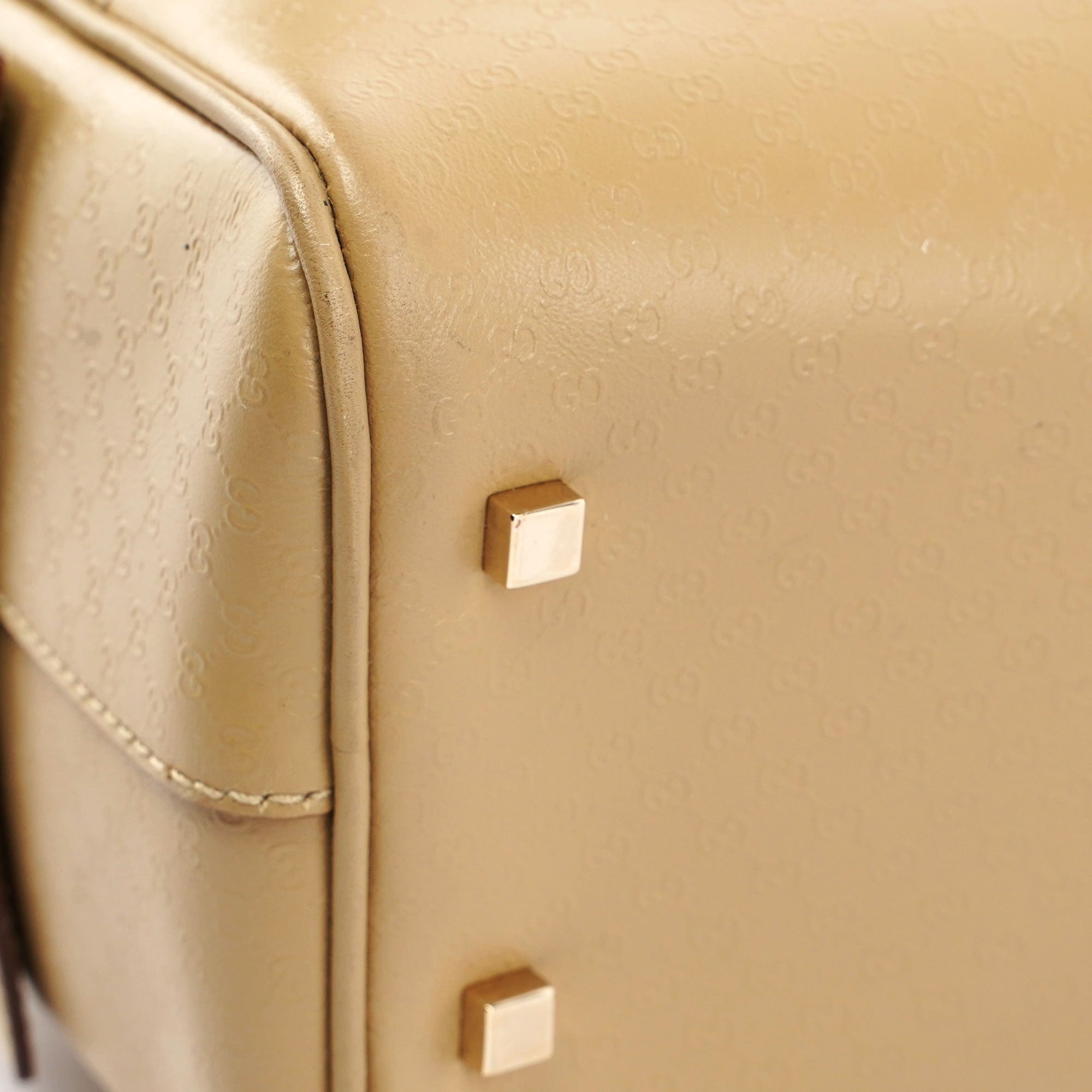Gucci Beige Leather Bag
