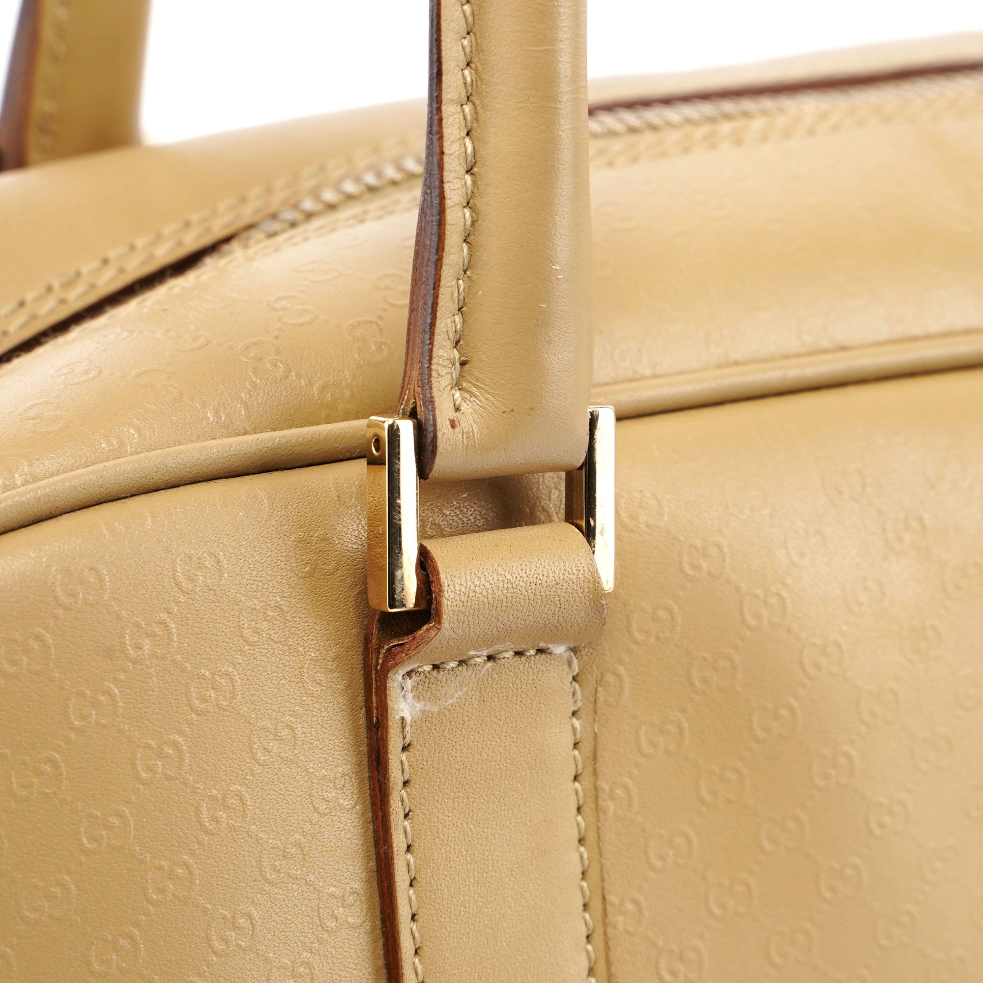 Gucci Beige Leather Bag