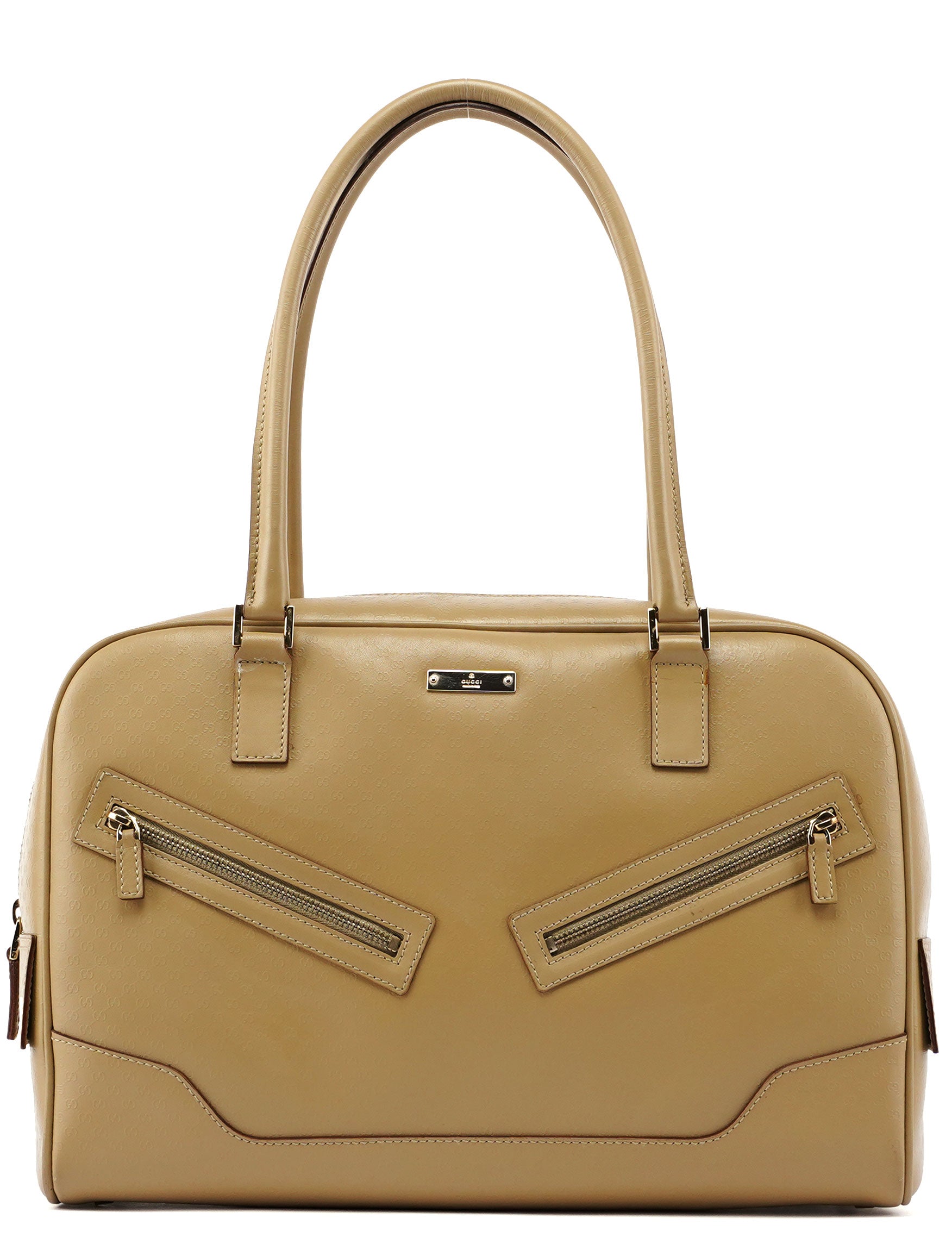 Gucci Beige Leather Bag