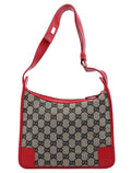 Gucci Beige Red GG Shoulder Bag