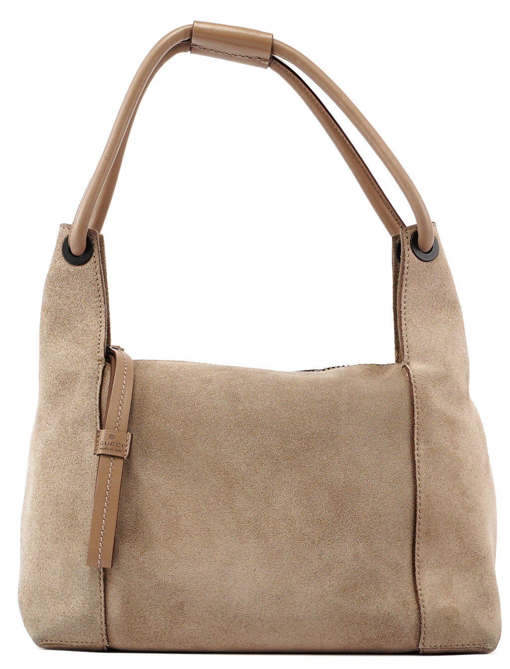 Gucci Beige Suede Shoulder Bag
