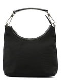 Gucci Black Canvas Shoulder Bag