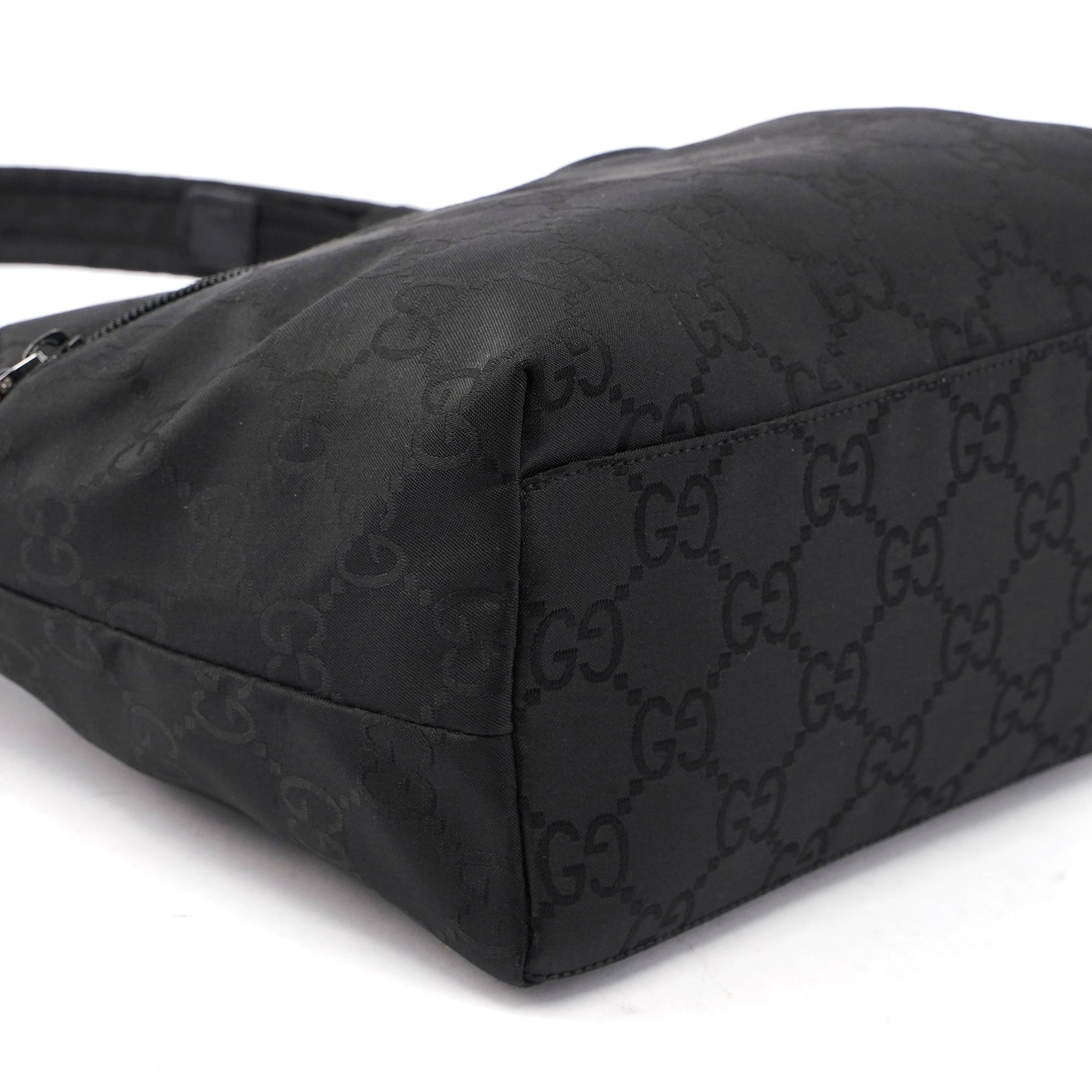 Gucci Black GG Shoulder Bag