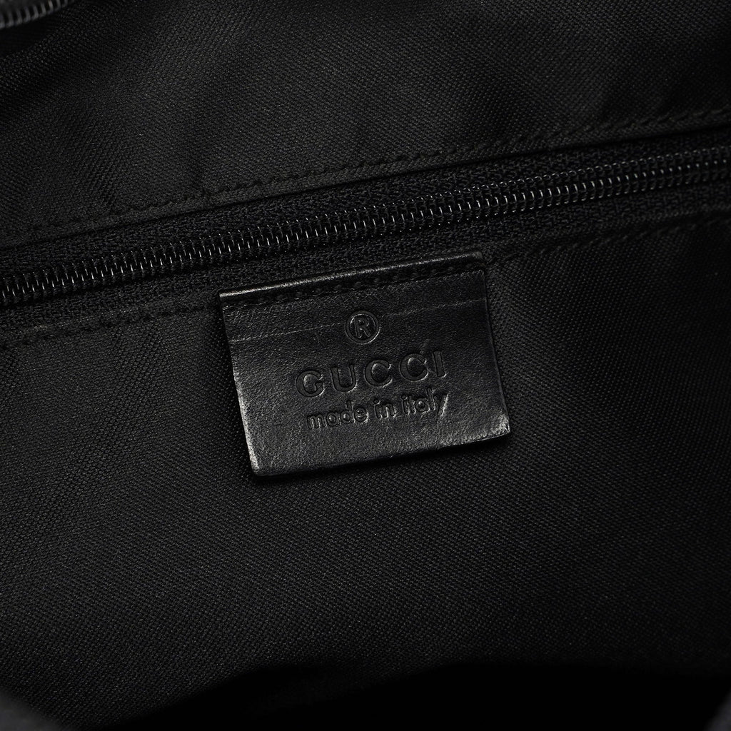 Gucci Black GG Shoulder Bag