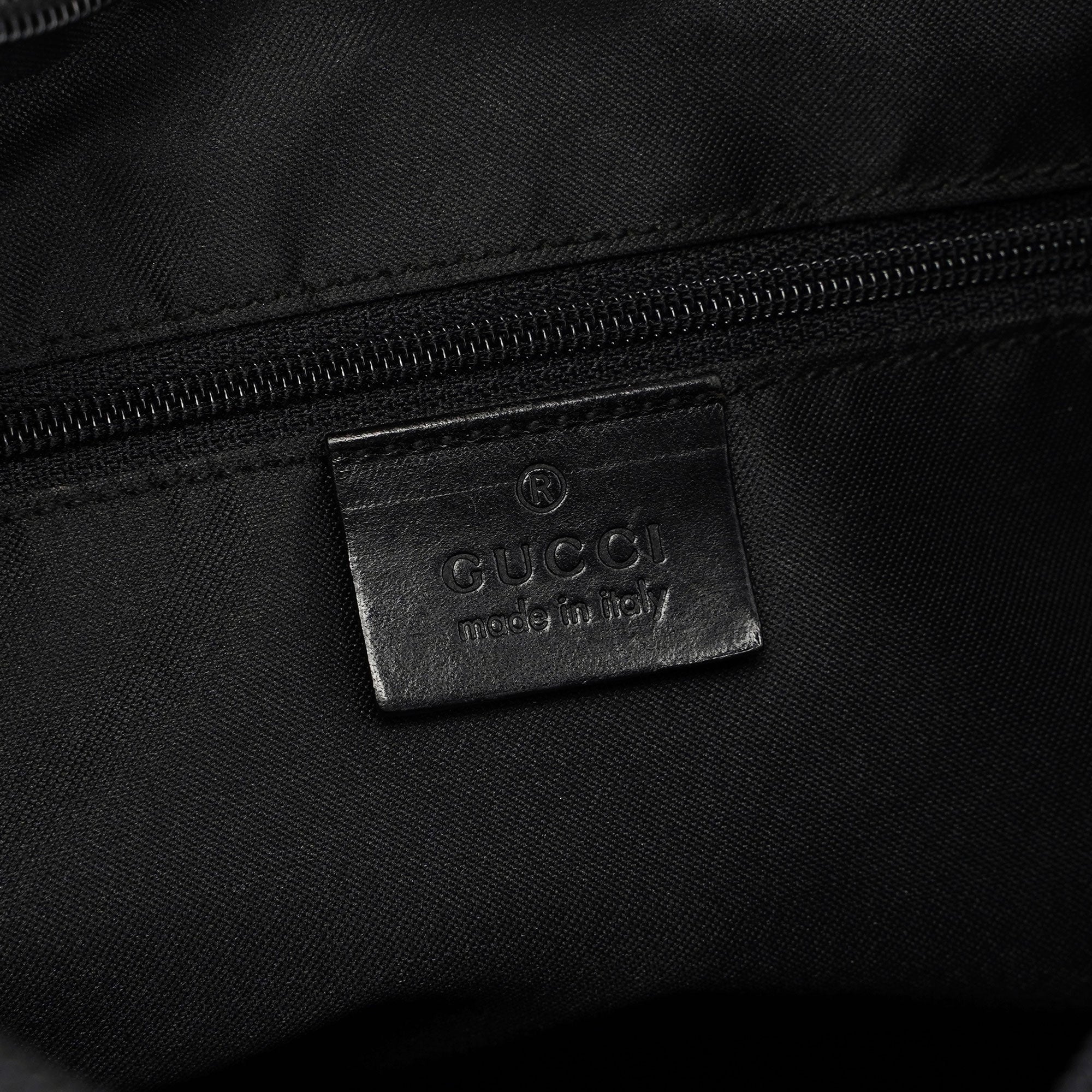 Gucci Black GG Shoulder Bag