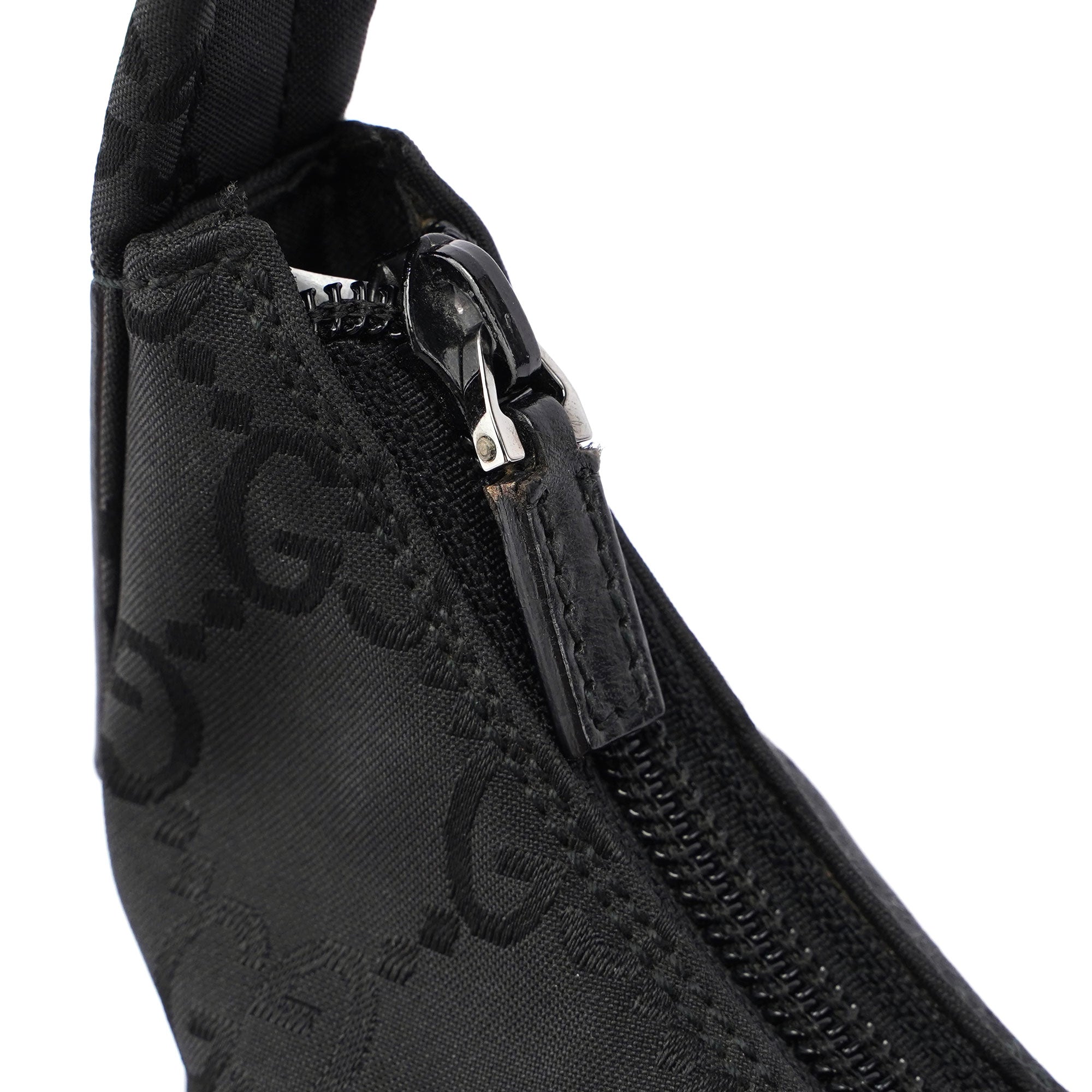 Gucci Black GG Shoulder Bag