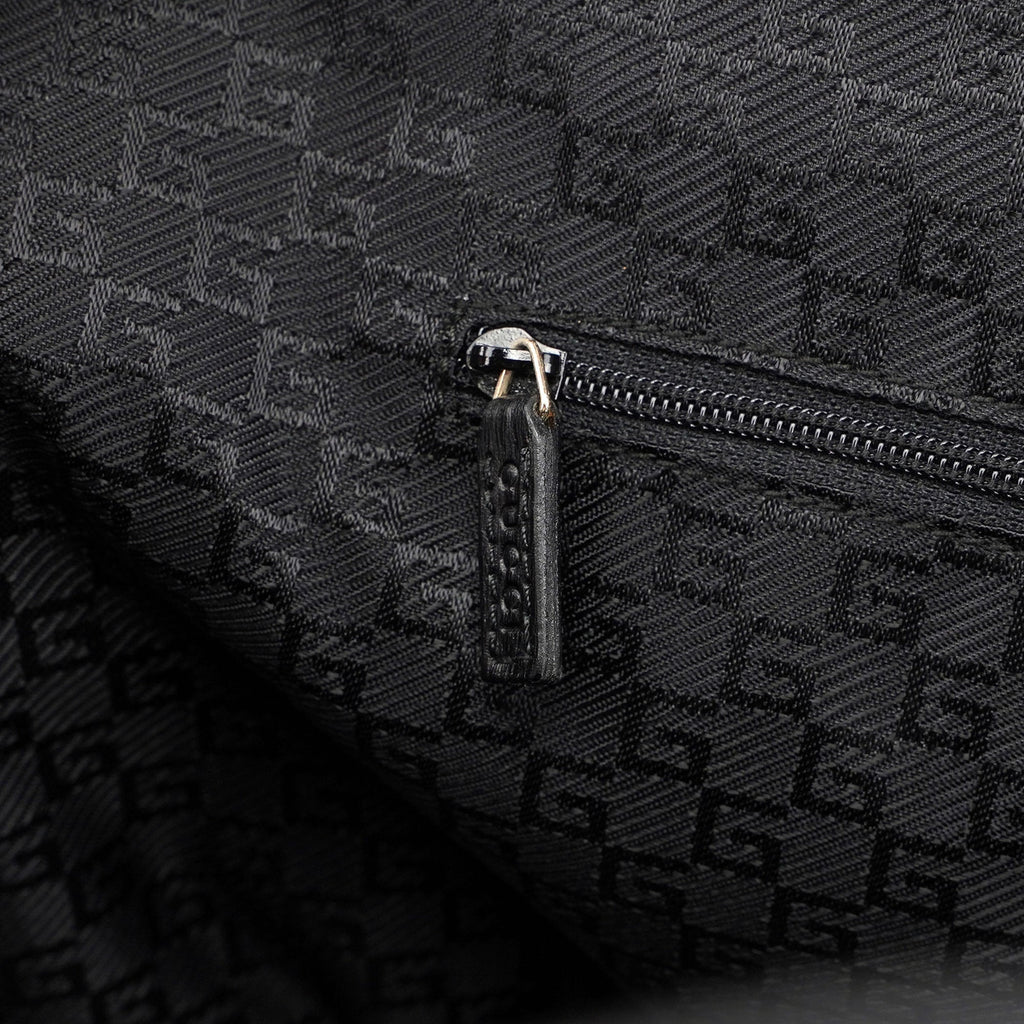 Gucci Black Leather Tote