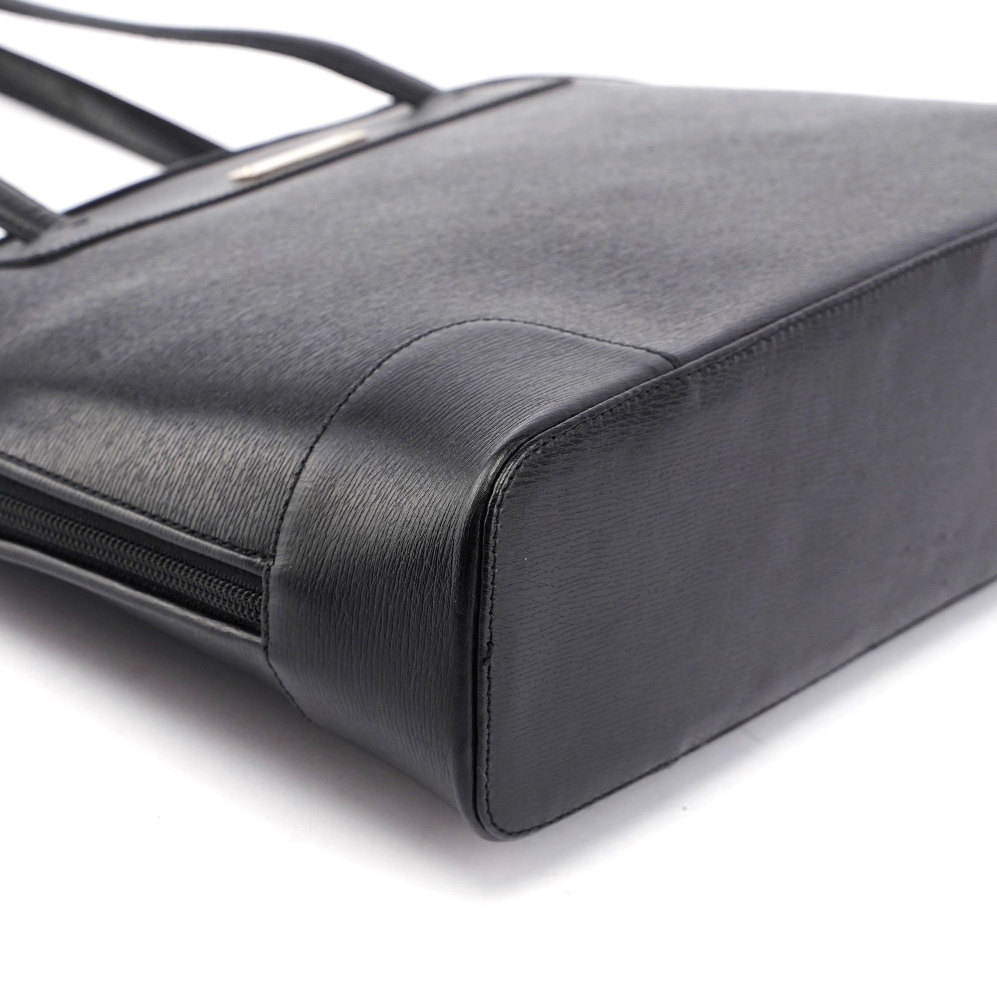 Gucci Black Leather Tote