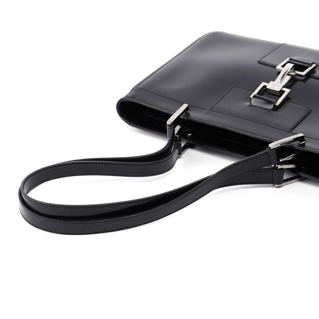 Gucci Black Spazz Jackie Tote