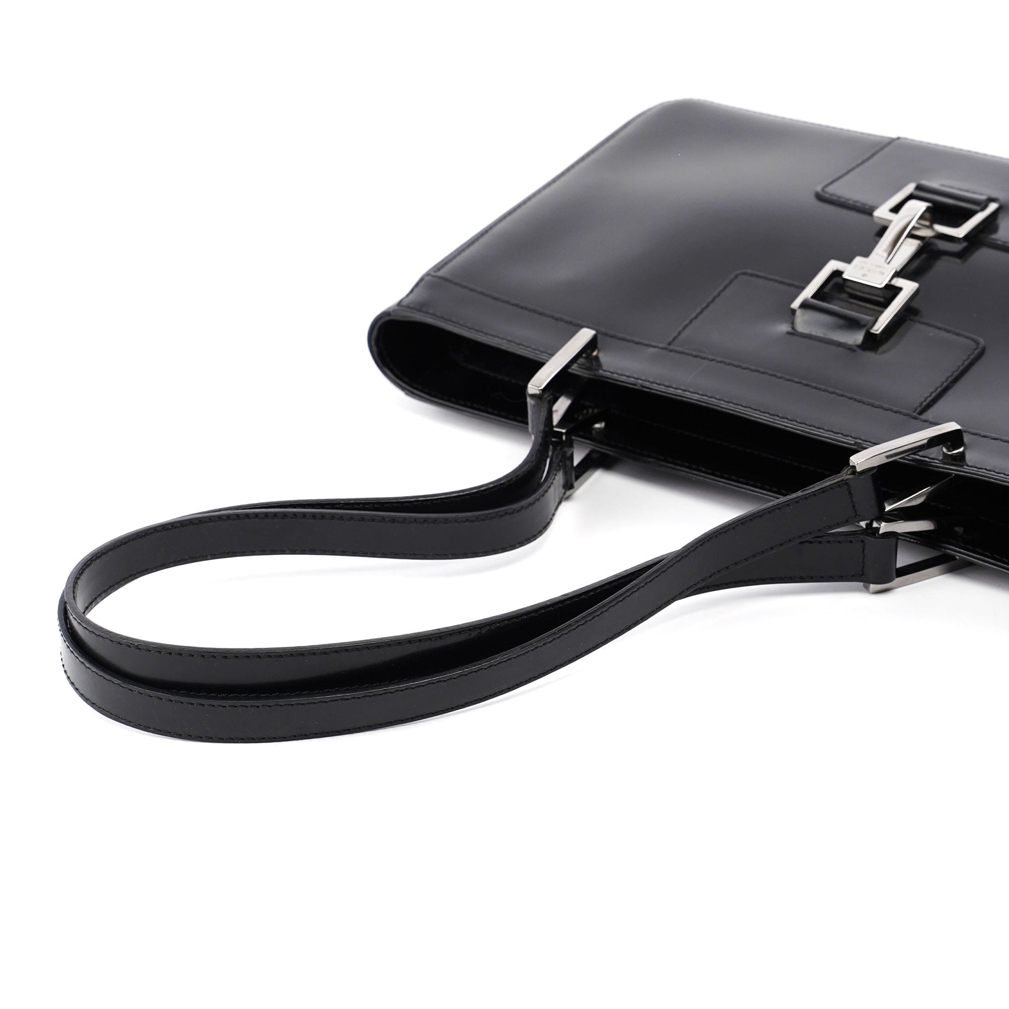 Gucci Black Spazz Jackie Tote