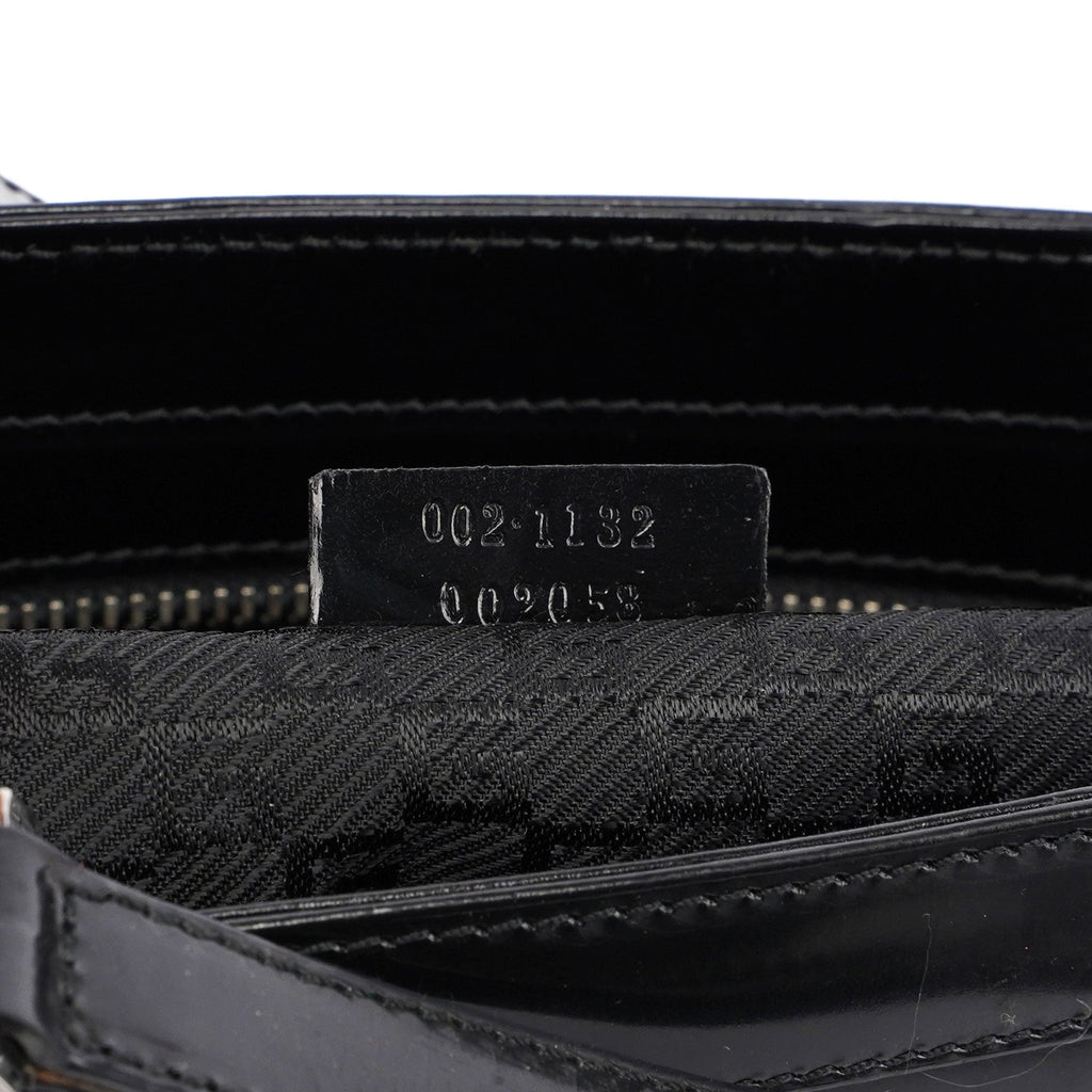 Gucci Black Spazz Jackie Tote