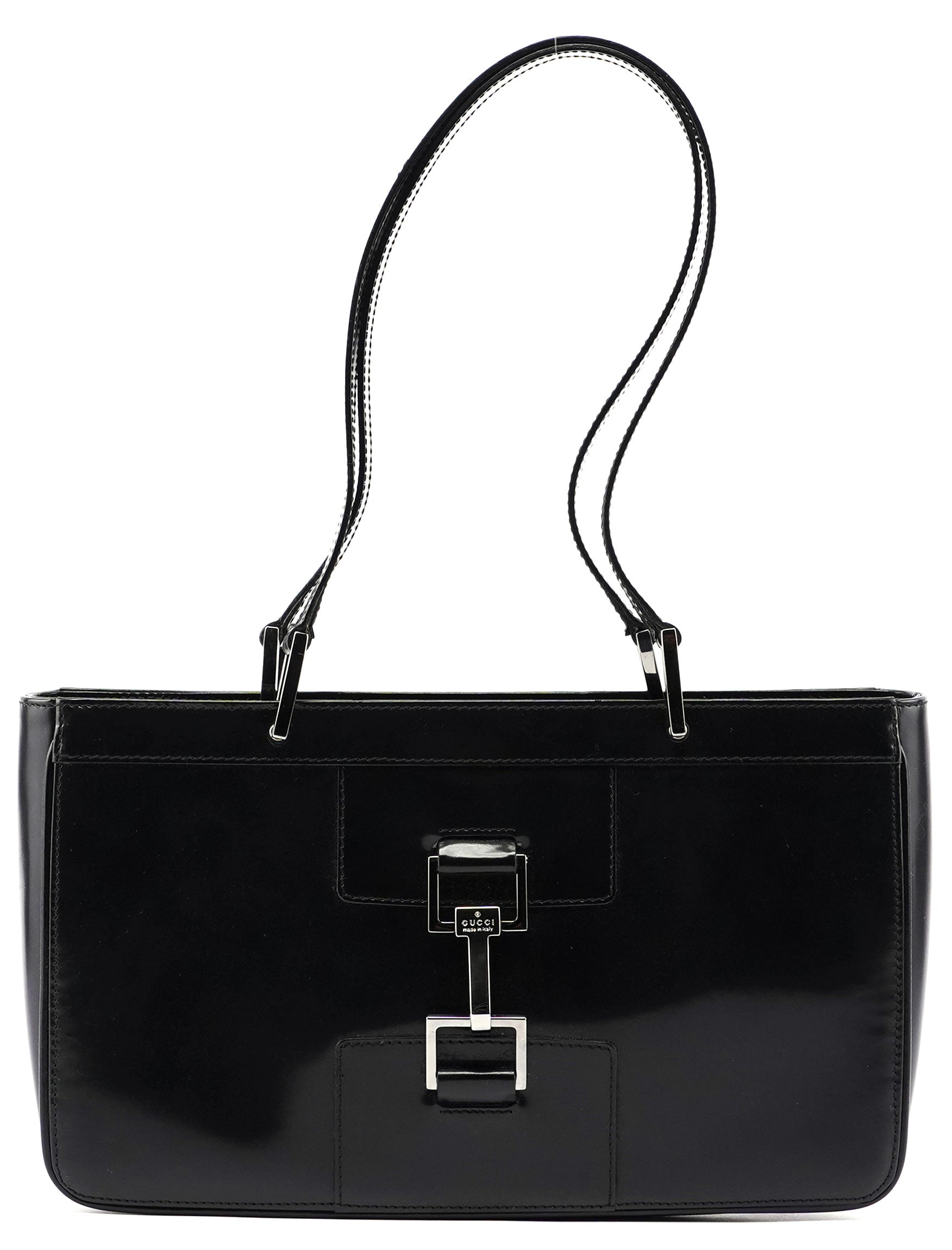 Gucci Black Spazz Jackie Tote