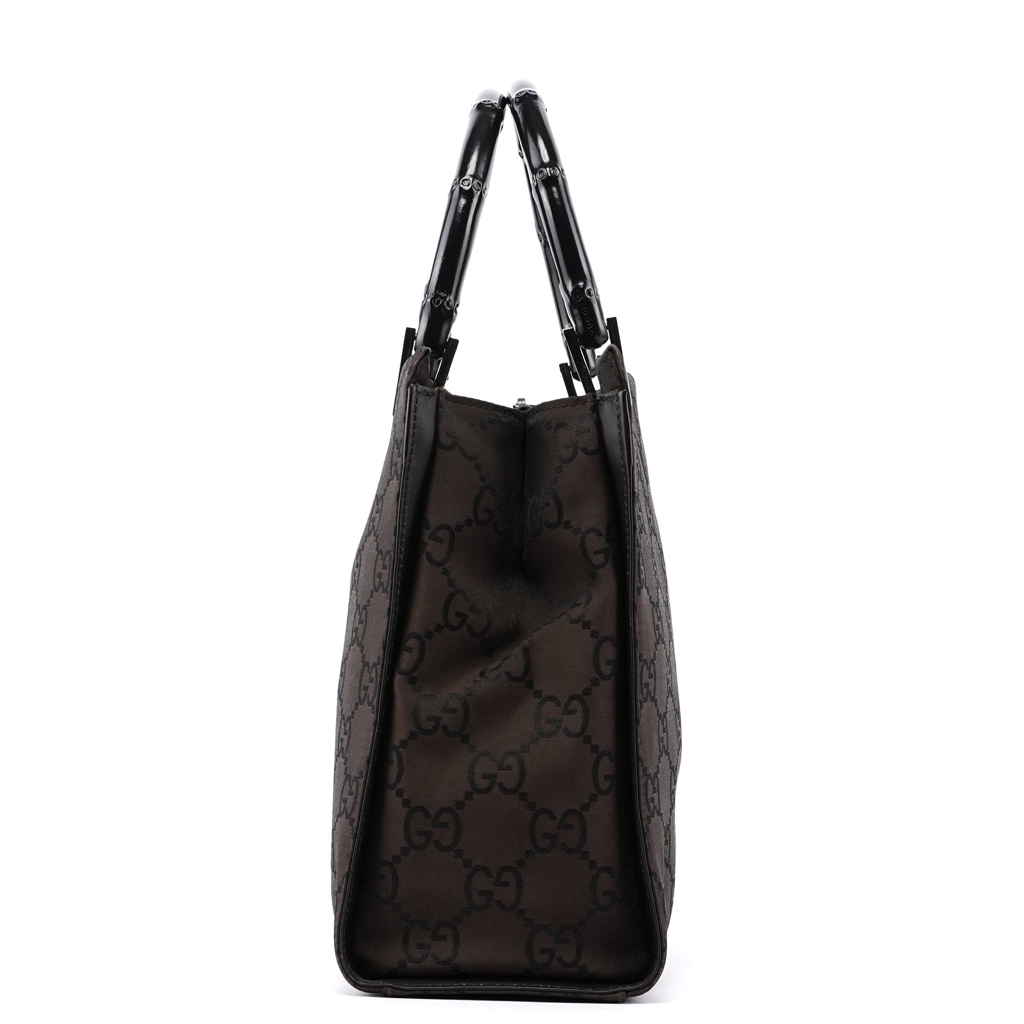 Gucci Brown GG Bamboo Tote
