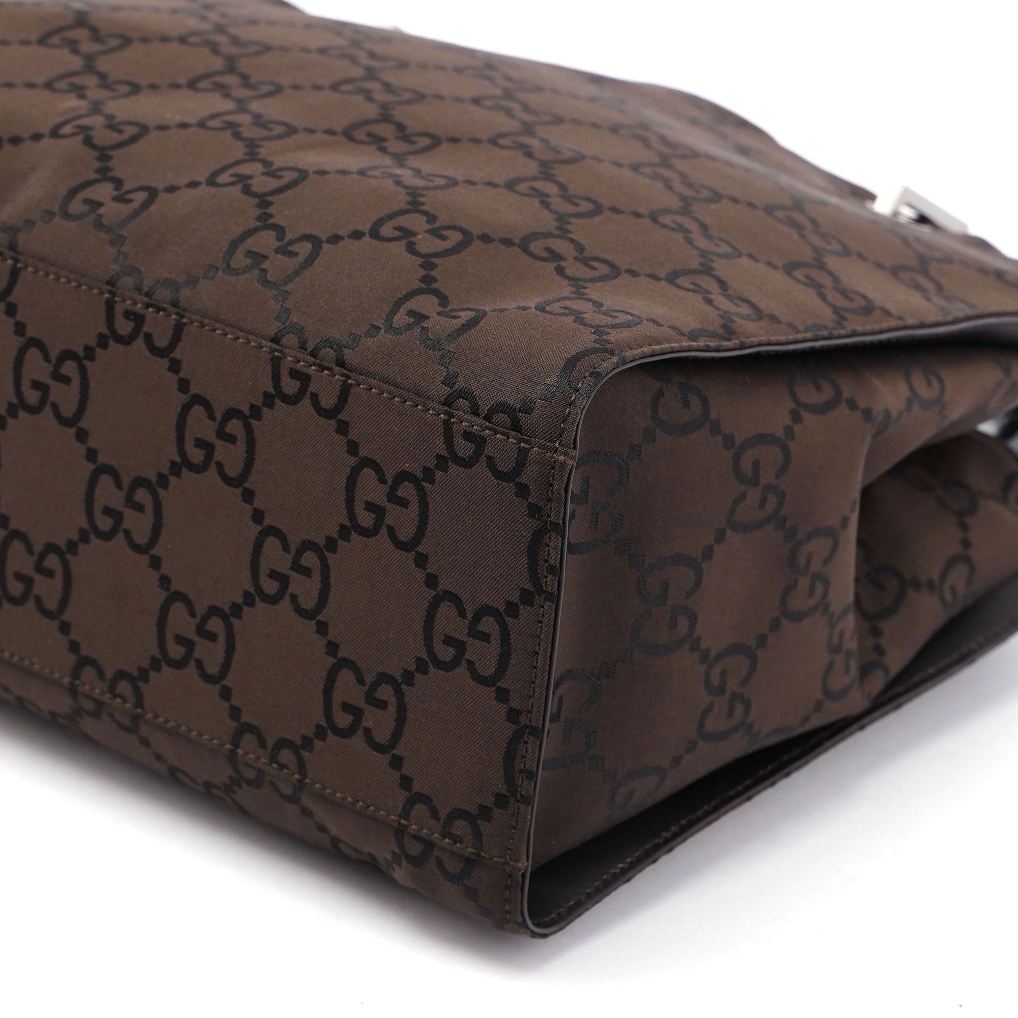 Gucci Brown GG Bamboo Tote