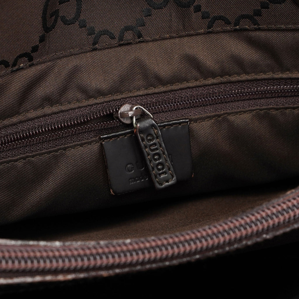Gucci Brown GG Bamboo Tote
