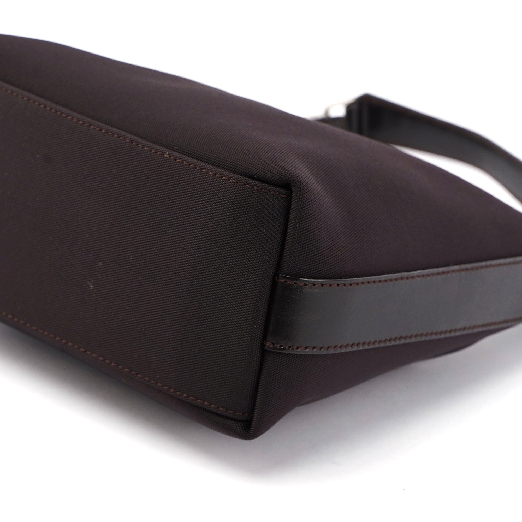 Gucci Silver Black Satin