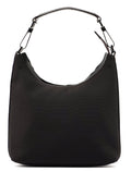 Gucci Silver Black Satin