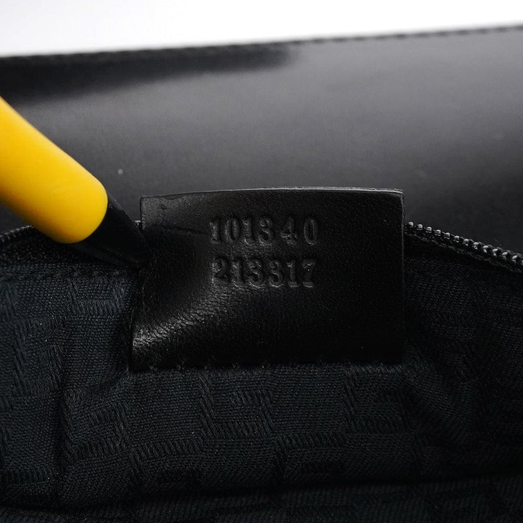 Large Black Suede Tote Bag