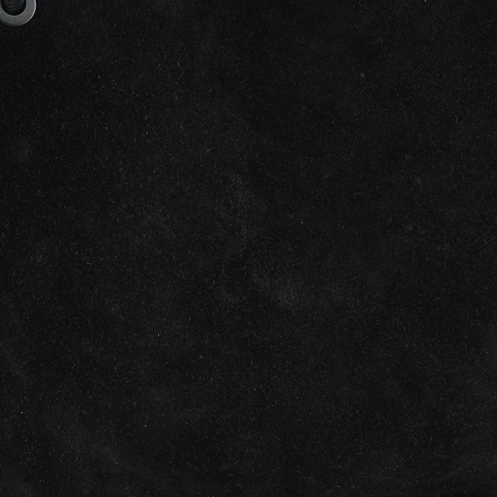Large Black Suede Tote Bag