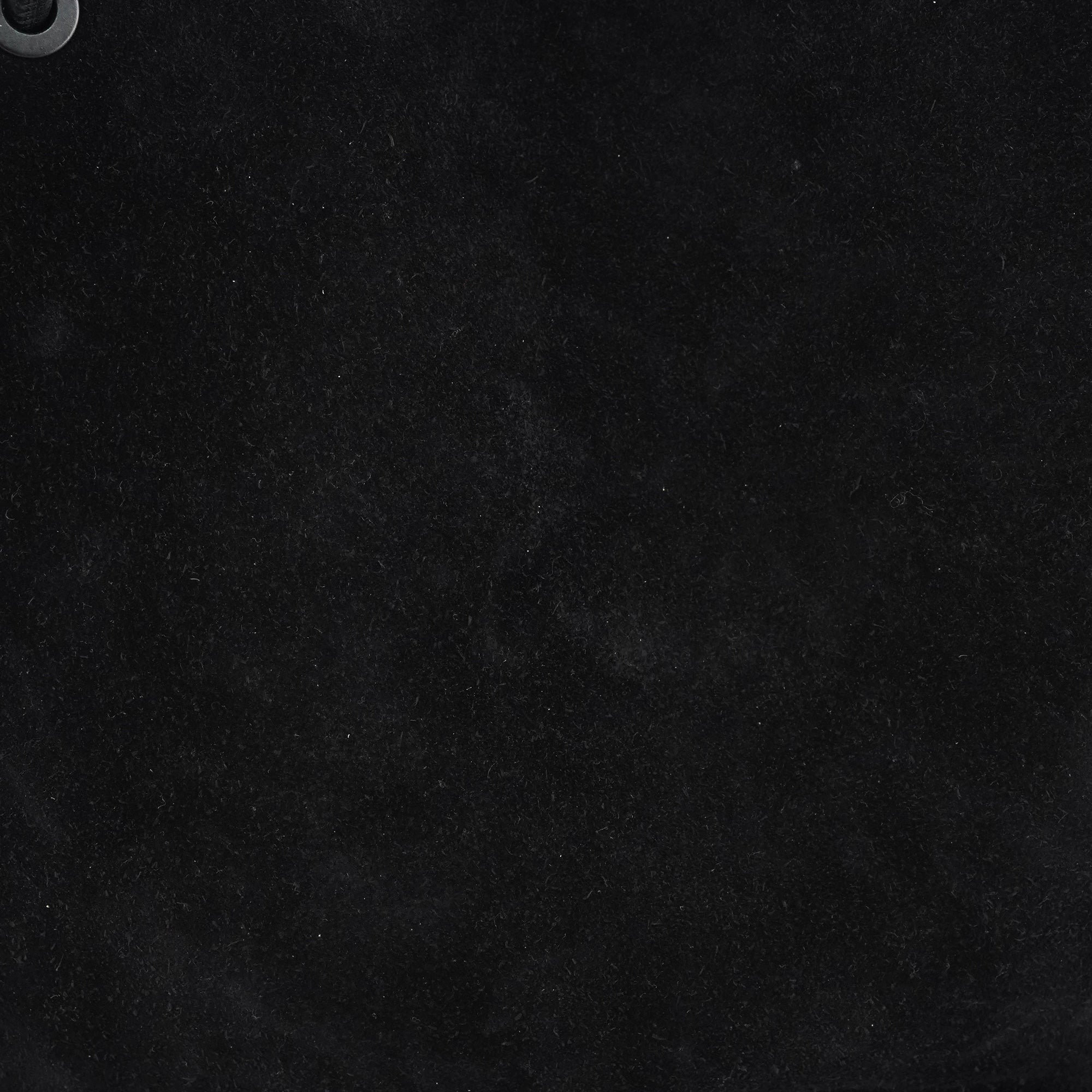 Large Black Suede Tote Bag