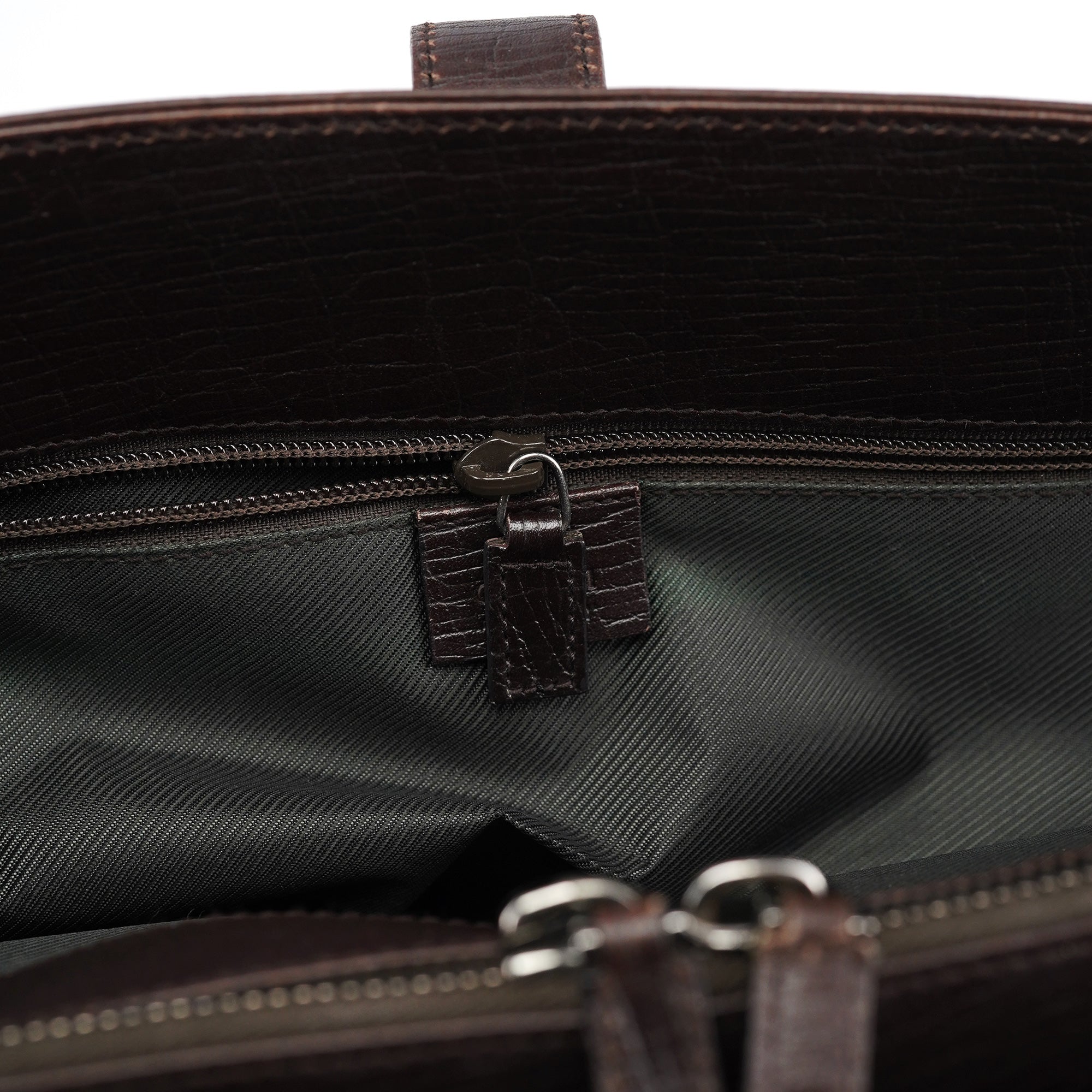 Large Brown Leather Tote Bag