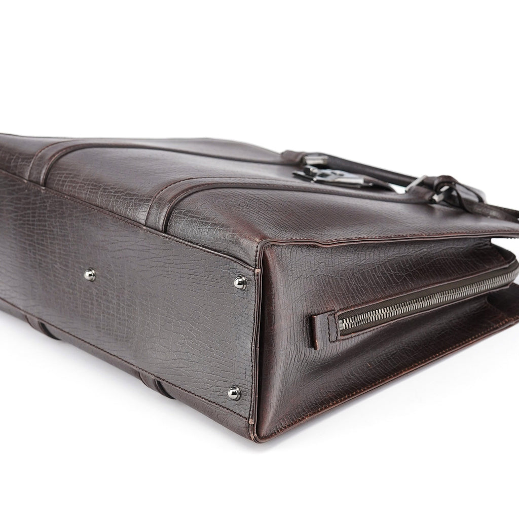 Large Brown Leather Tote Bag