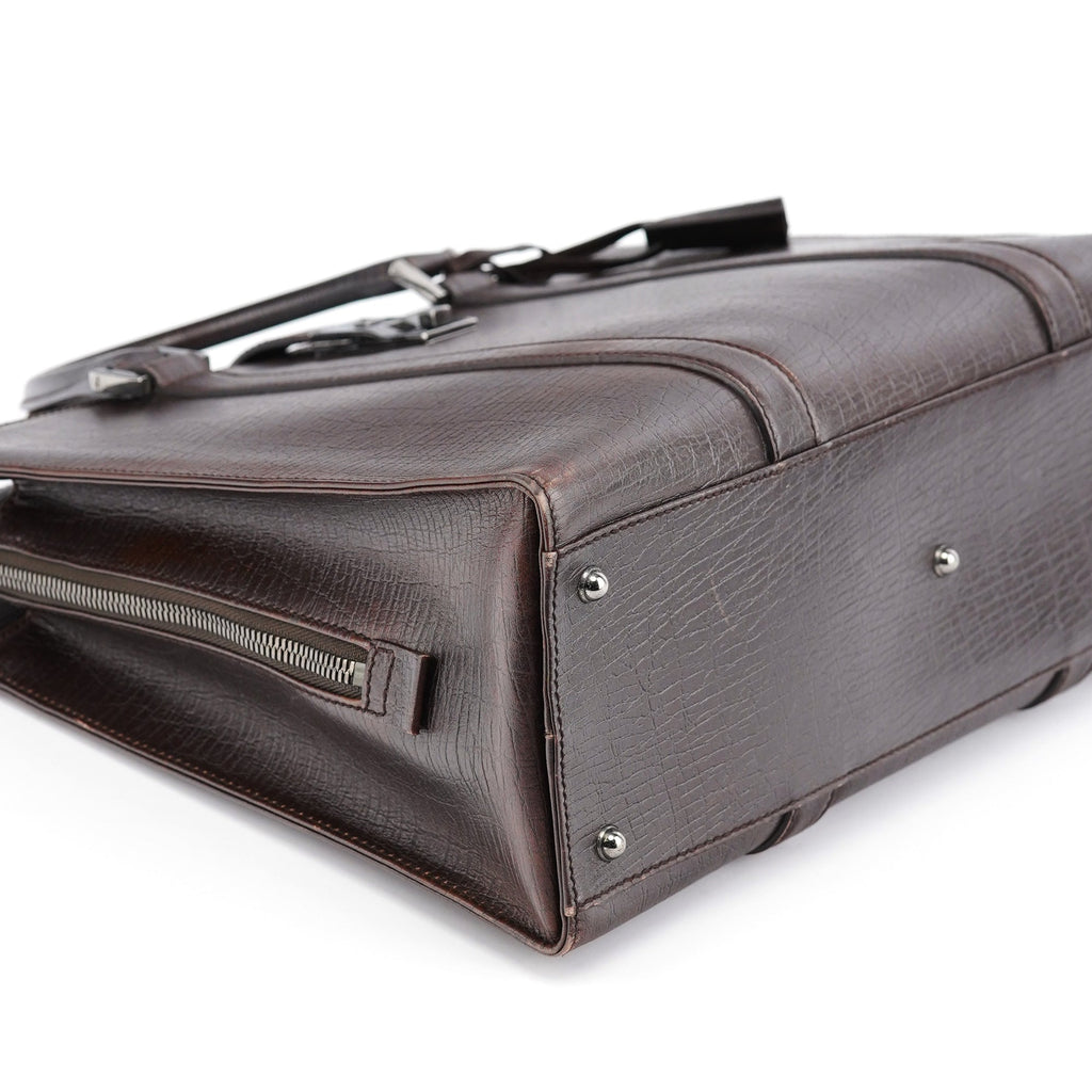Large Brown Leather Tote Bag
