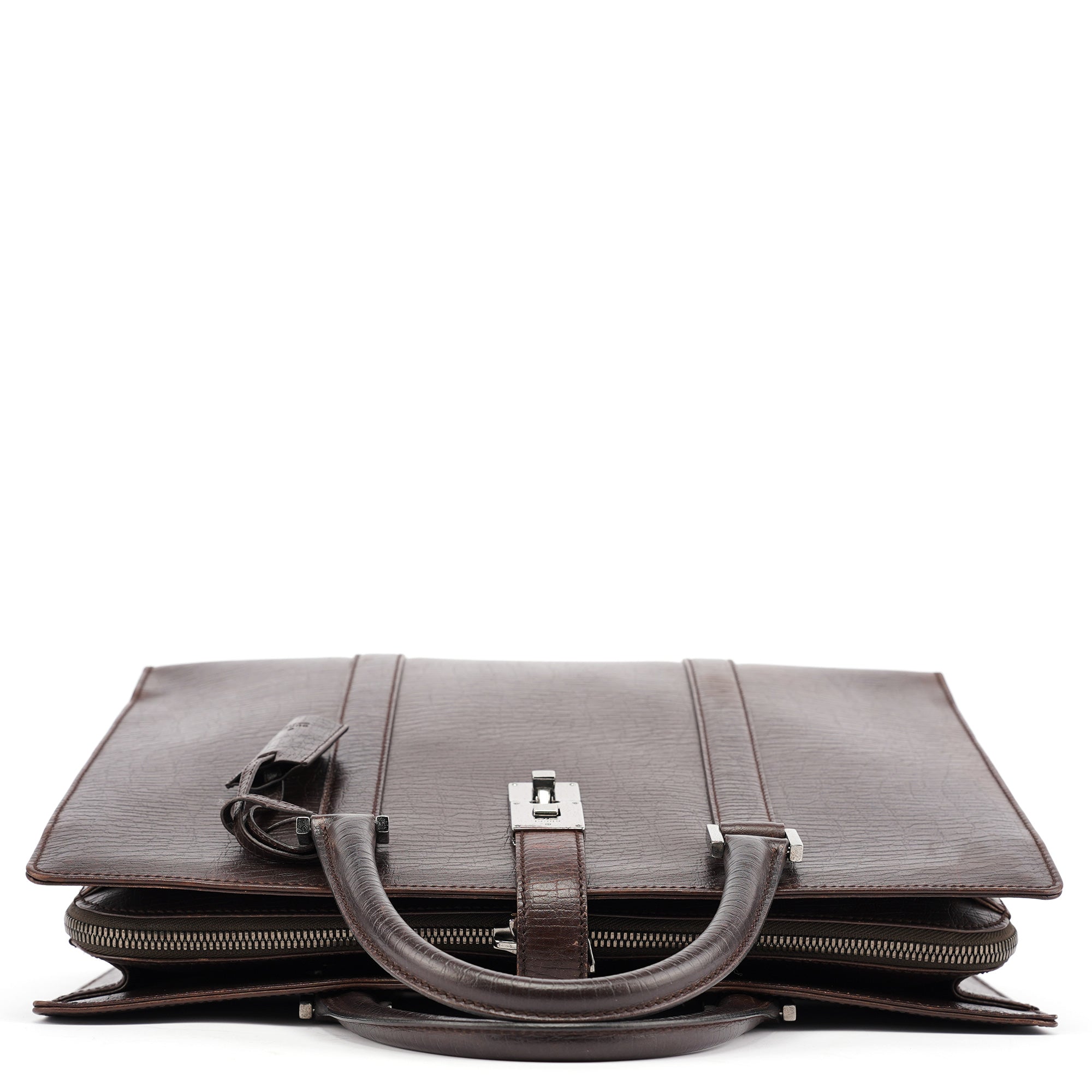 Large Brown Leather Tote Bag