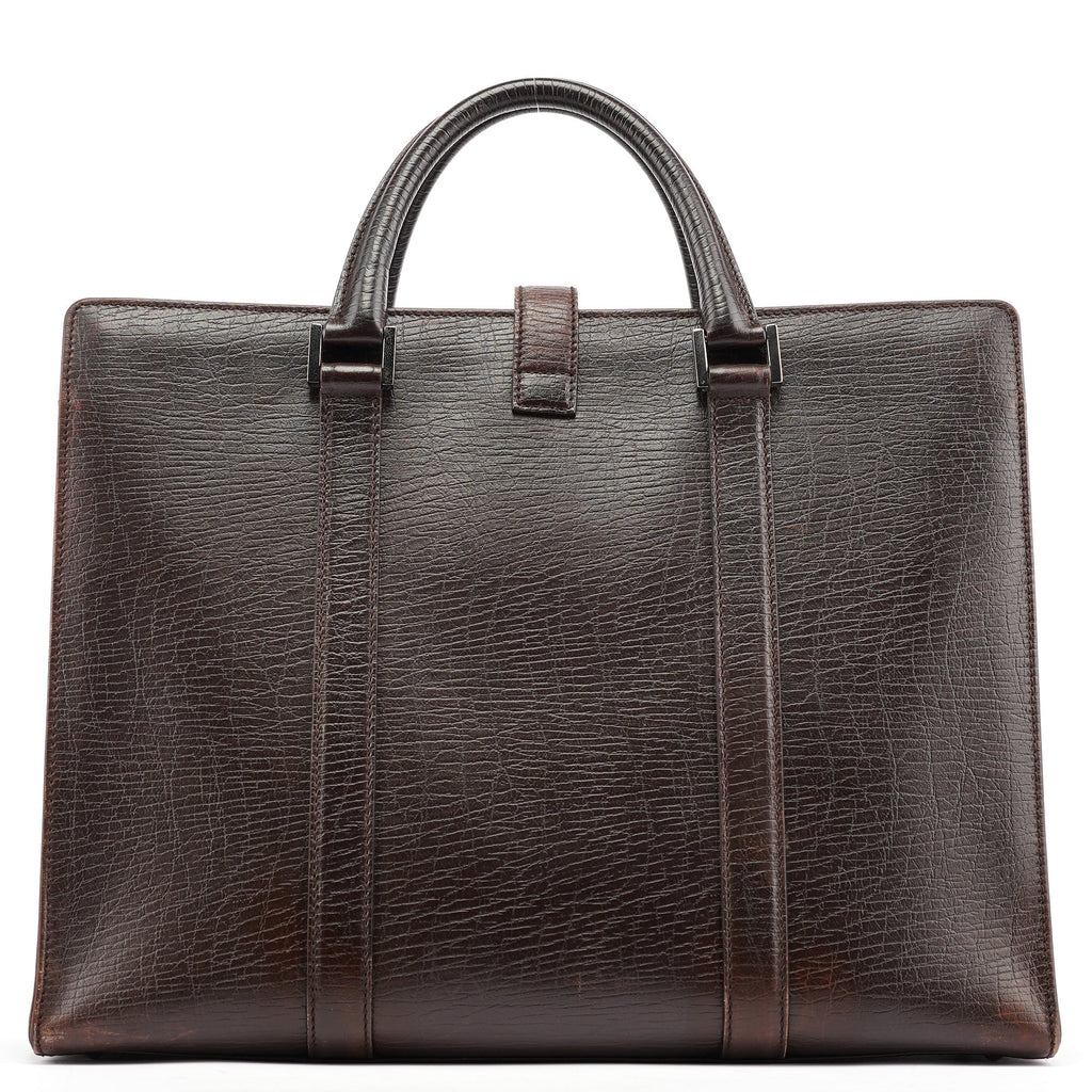 Large Brown Leather Tote Bag