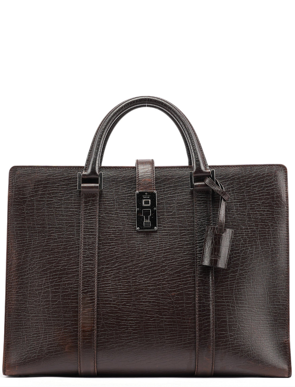 Large Brown Leather Tote Bag