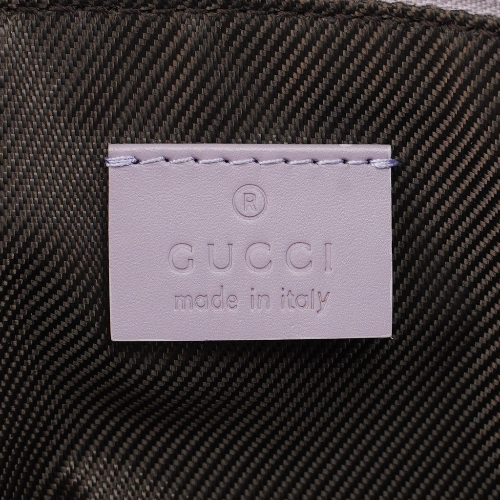Lavender GG Boat Pochette