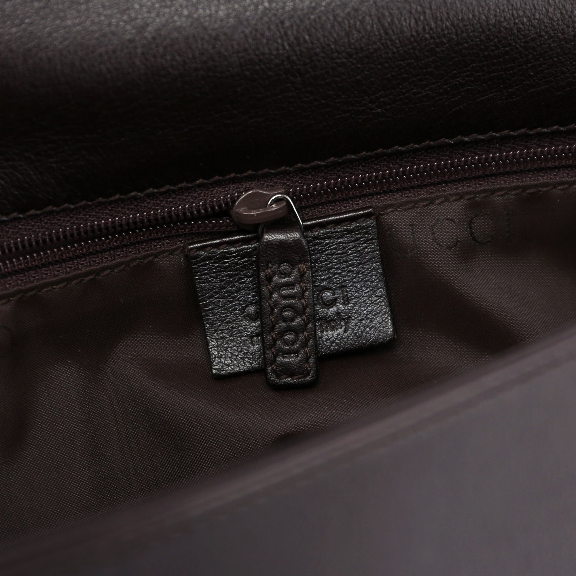 Leather Bamboo Shoulder Bag