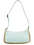 Light Blue GG Patent Leather Shoulder Bag